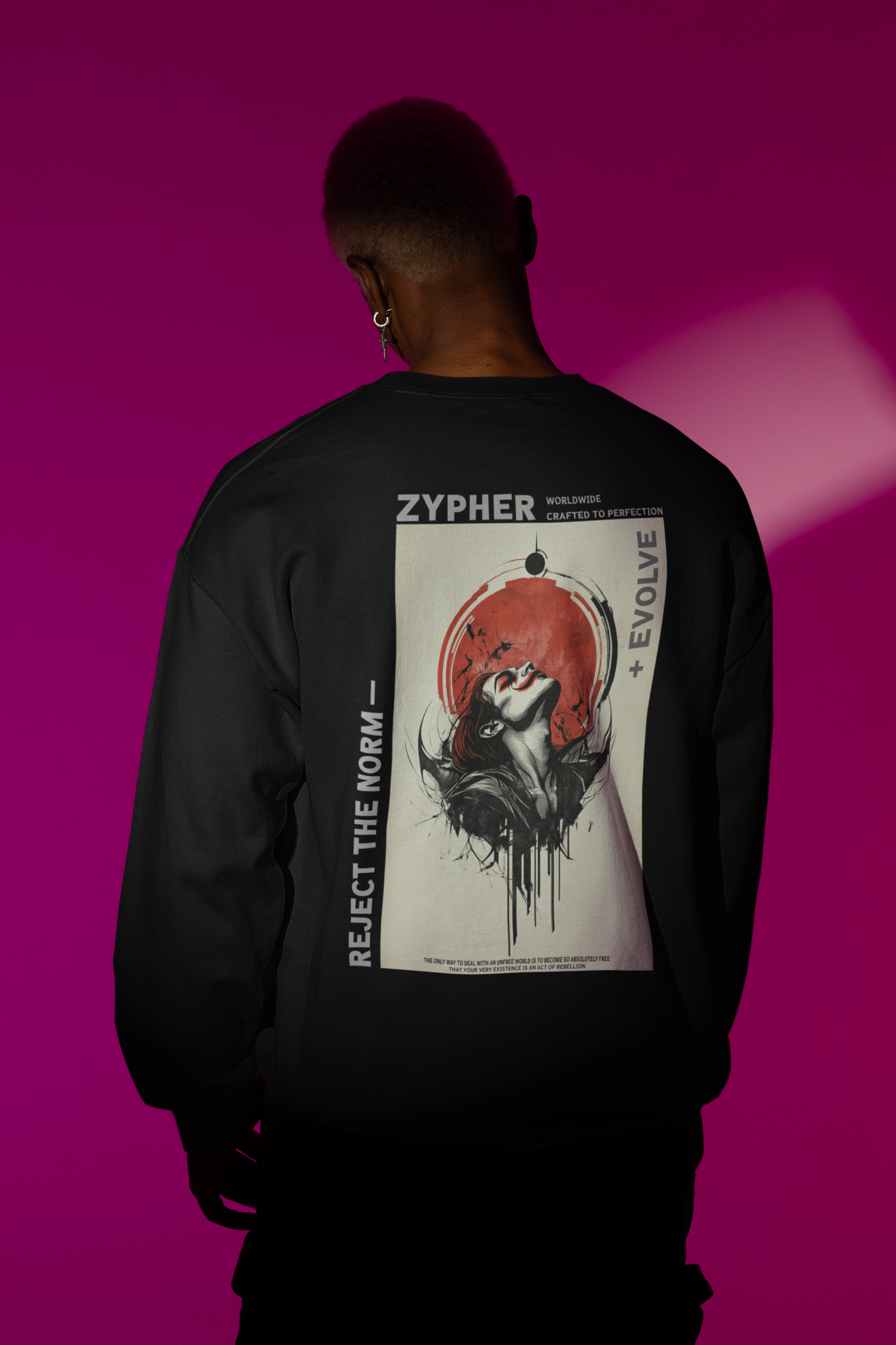 Absolute Freedom - Crewneck(285GSM) product thumbnail image Absolute Freedom - Crewneck(285GSM) product thumbnail image