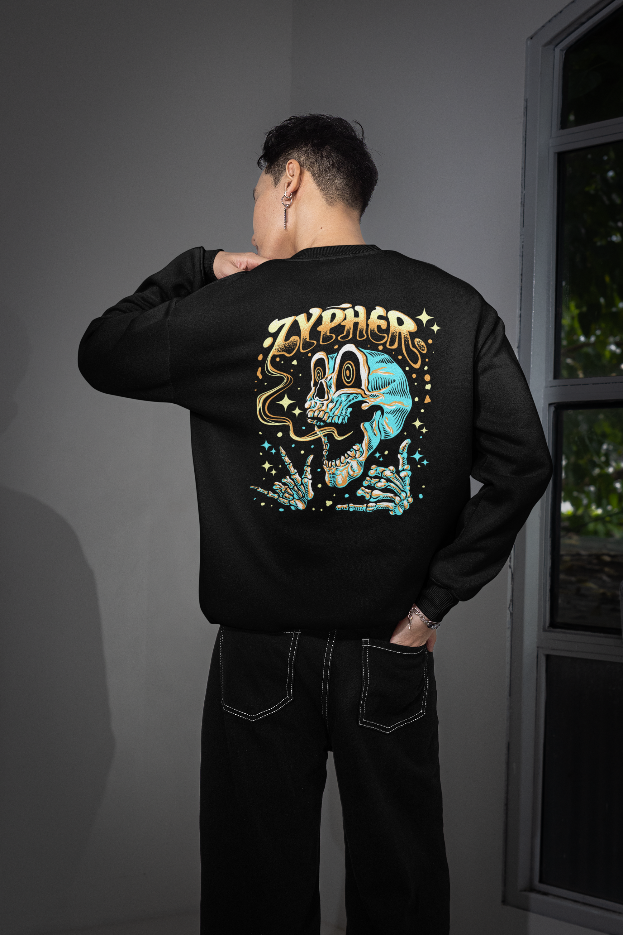 Cosmic Skull Trip - Crewneck(285GSM)