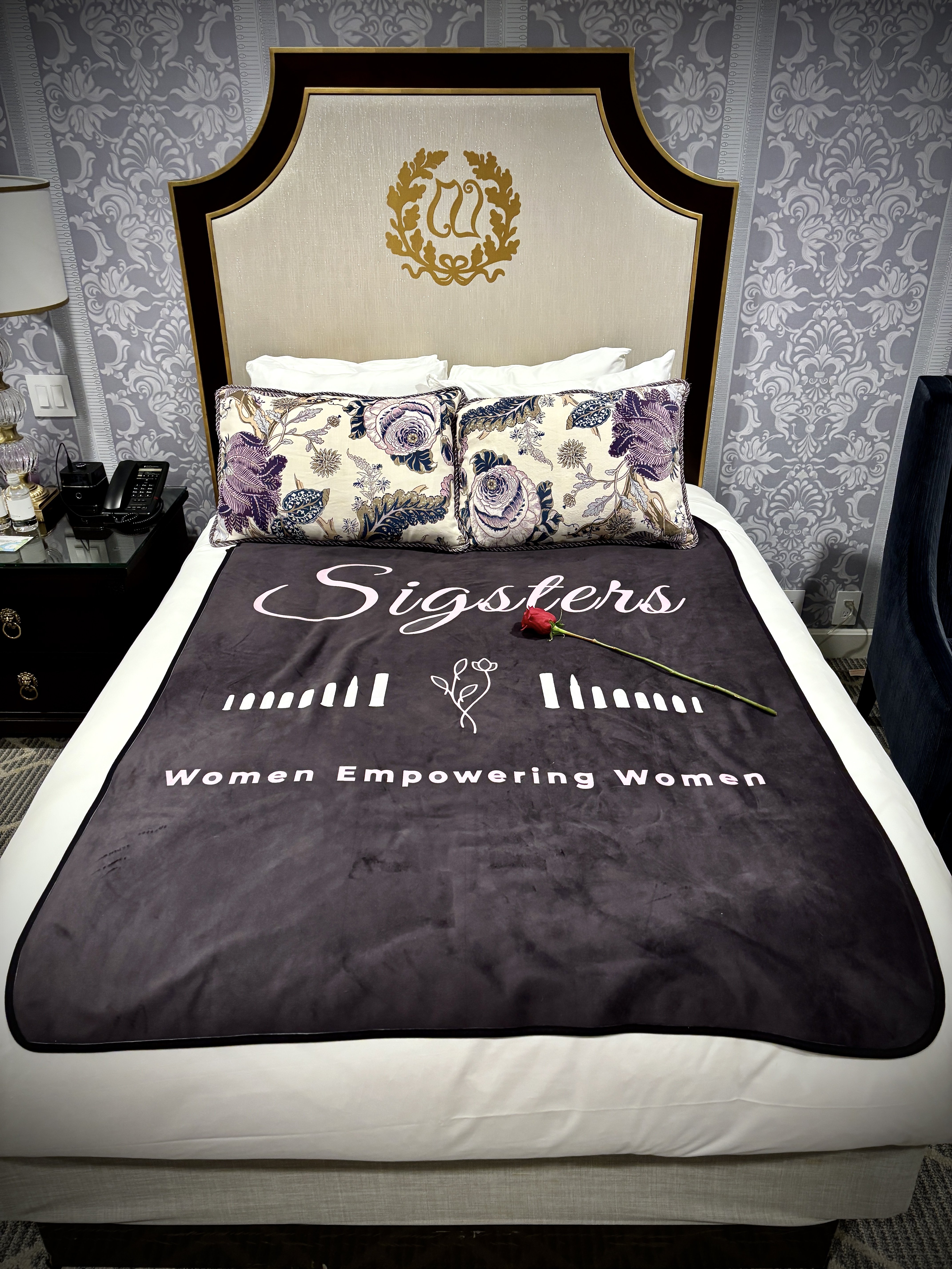 Sigsters Women Empowering Women Cozy Fleece Blanket  product thumbnail image