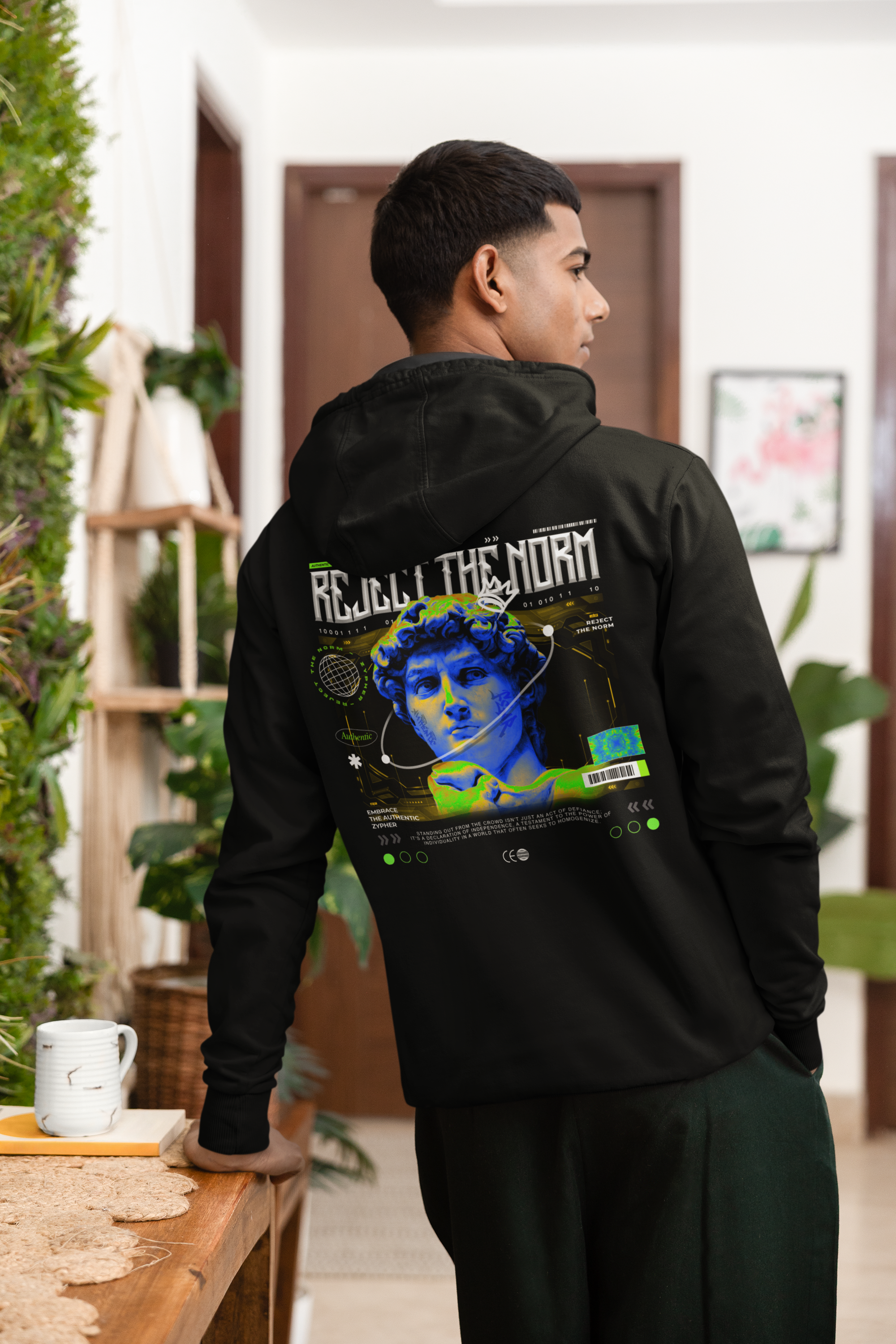 Reject The Norm - Hoodie(340GSM) product thumbnail image