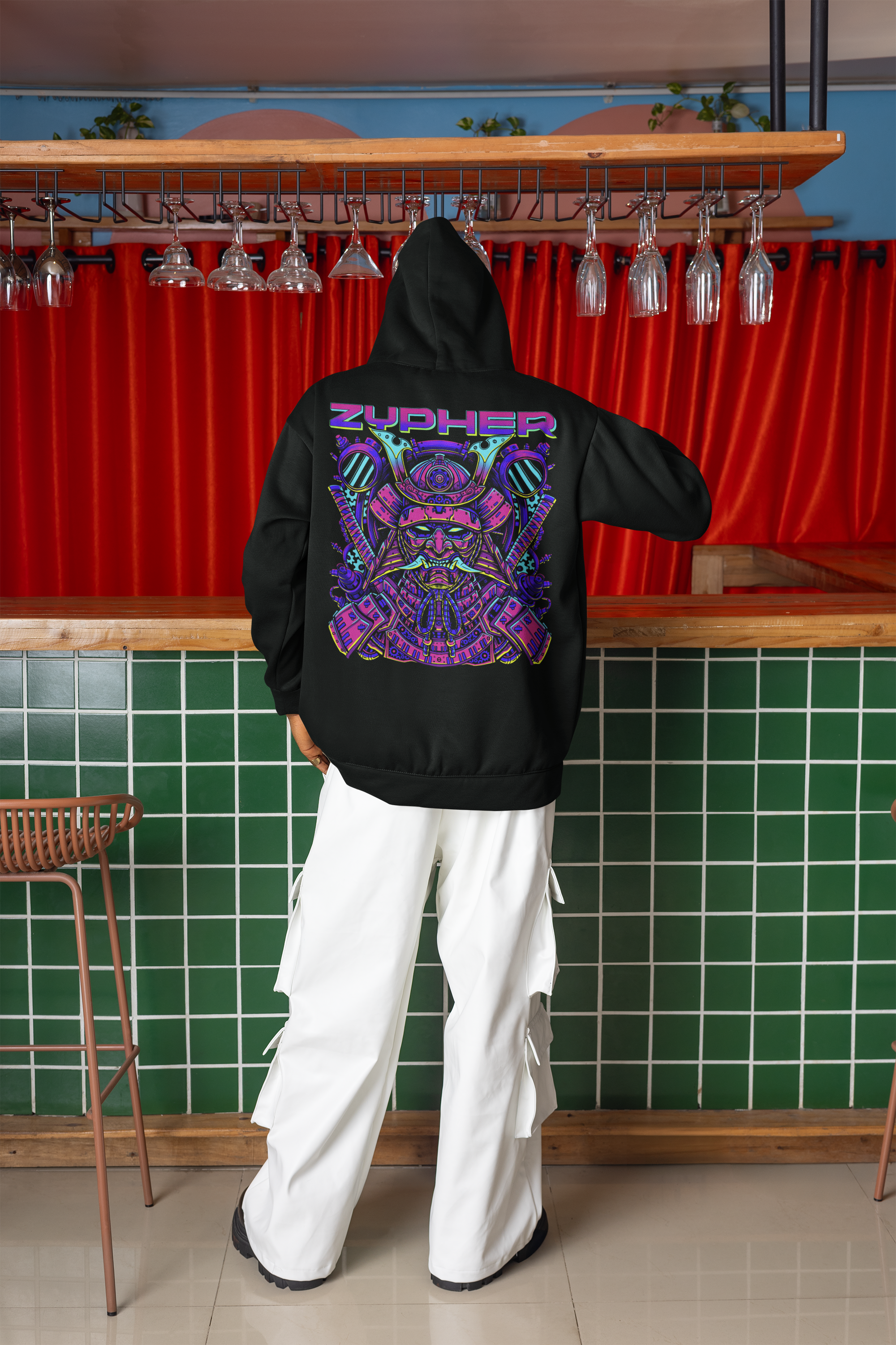 Neon Shogun - Hoodie(340GSM) product thumbnail image Neon Shogun - Hoodie(340GSM) product thumbnail image