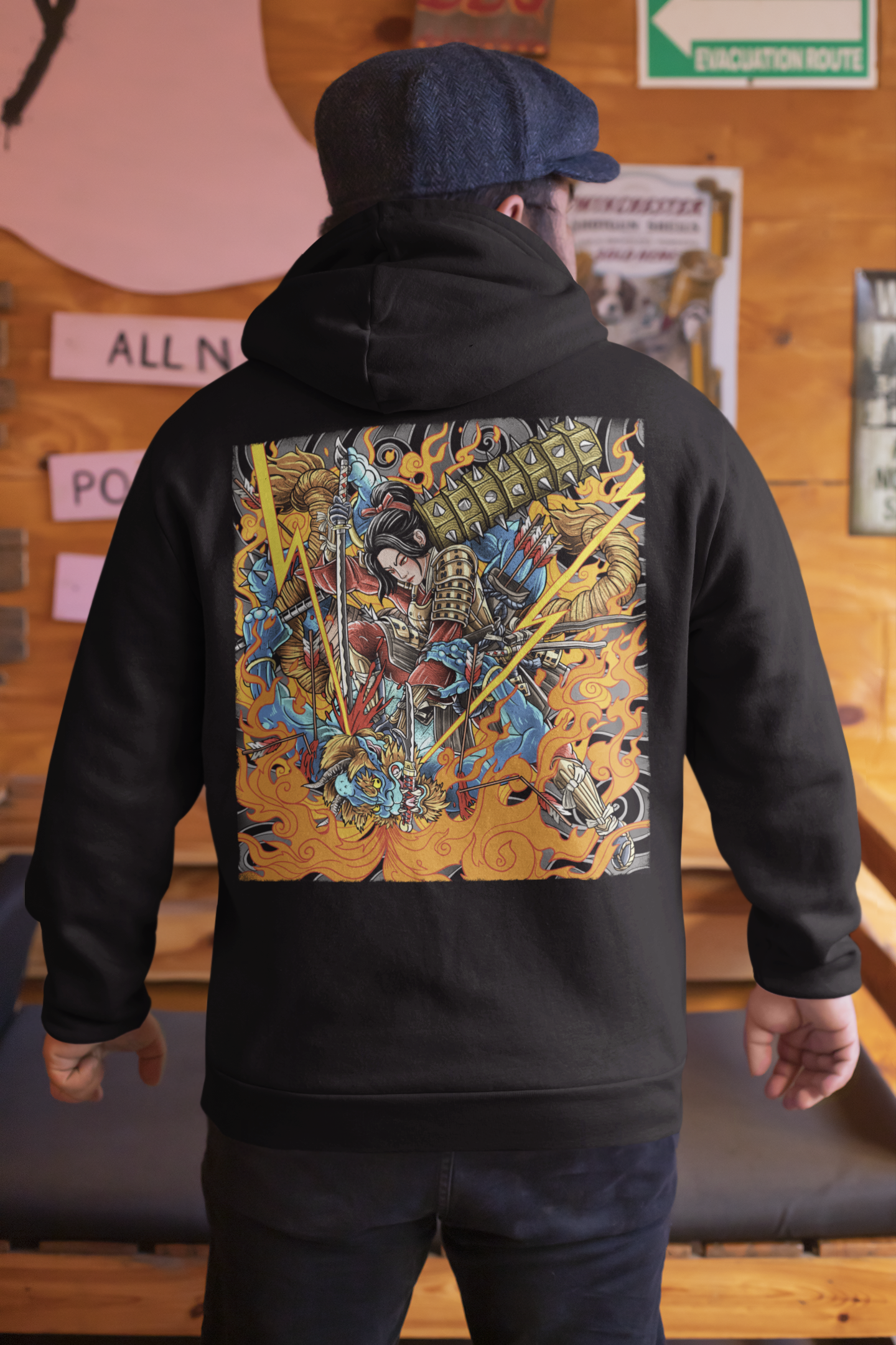 Oni Slayer - Hoodie(340GSM) product thumbnail image