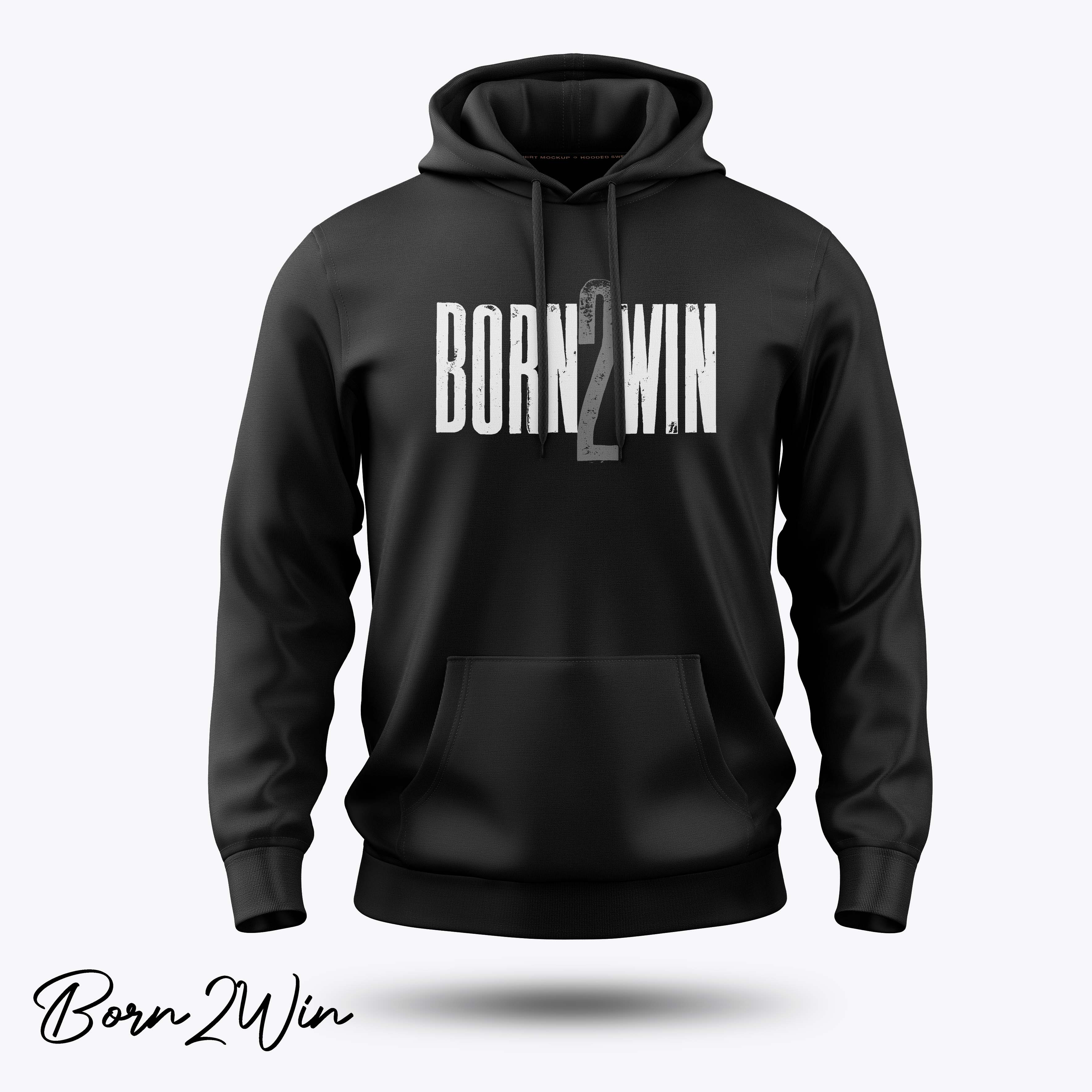 Born2Win Hoodie - Motivational Graphic Pullover product thumbnail image Born2Win Hoodie - Motivational Graphic Pullover product thumbnail image