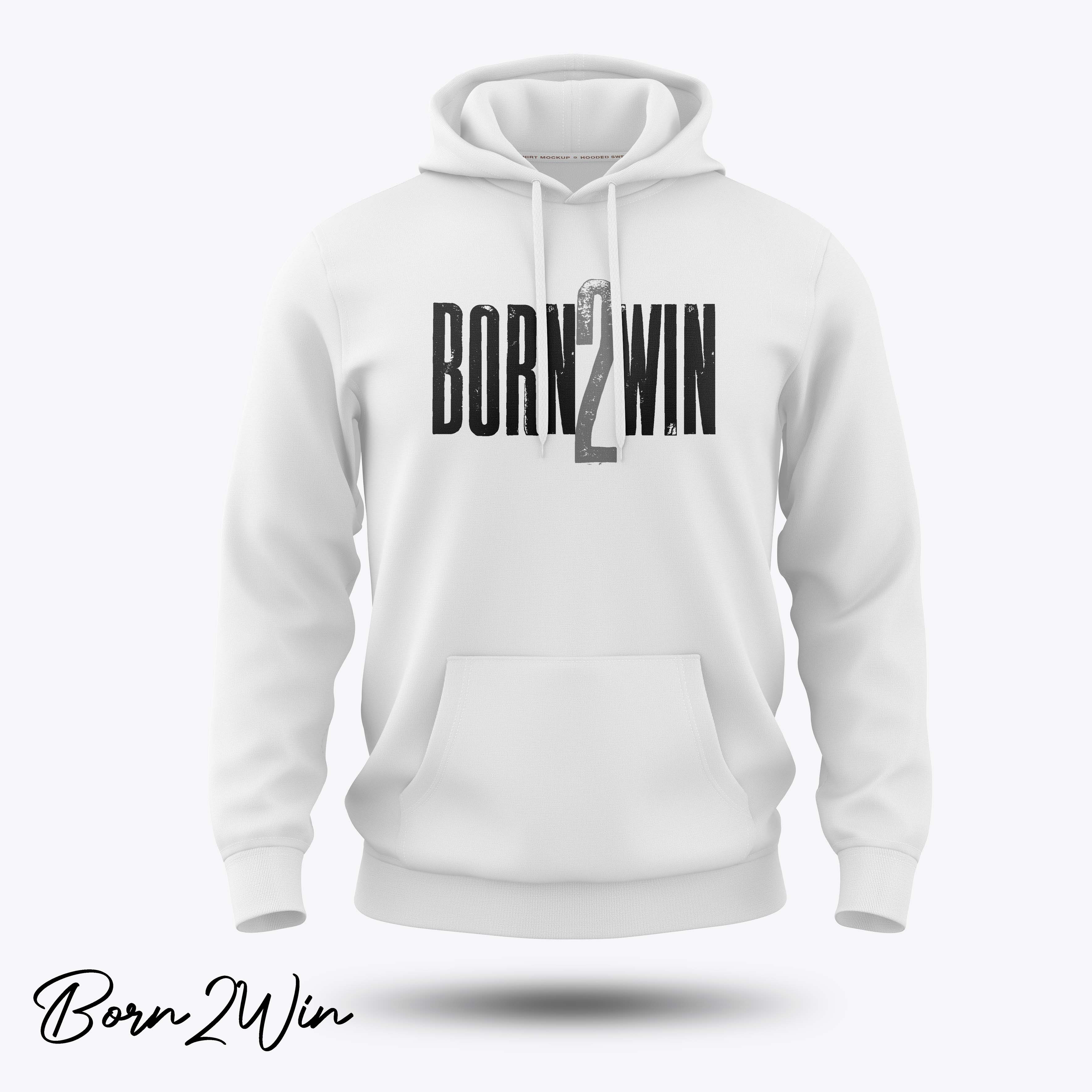 Born2Win Hoodie - Motivational Graphic Pullover product thumbnail image Born2Win Hoodie - Motivational Graphic Pullover product thumbnail image