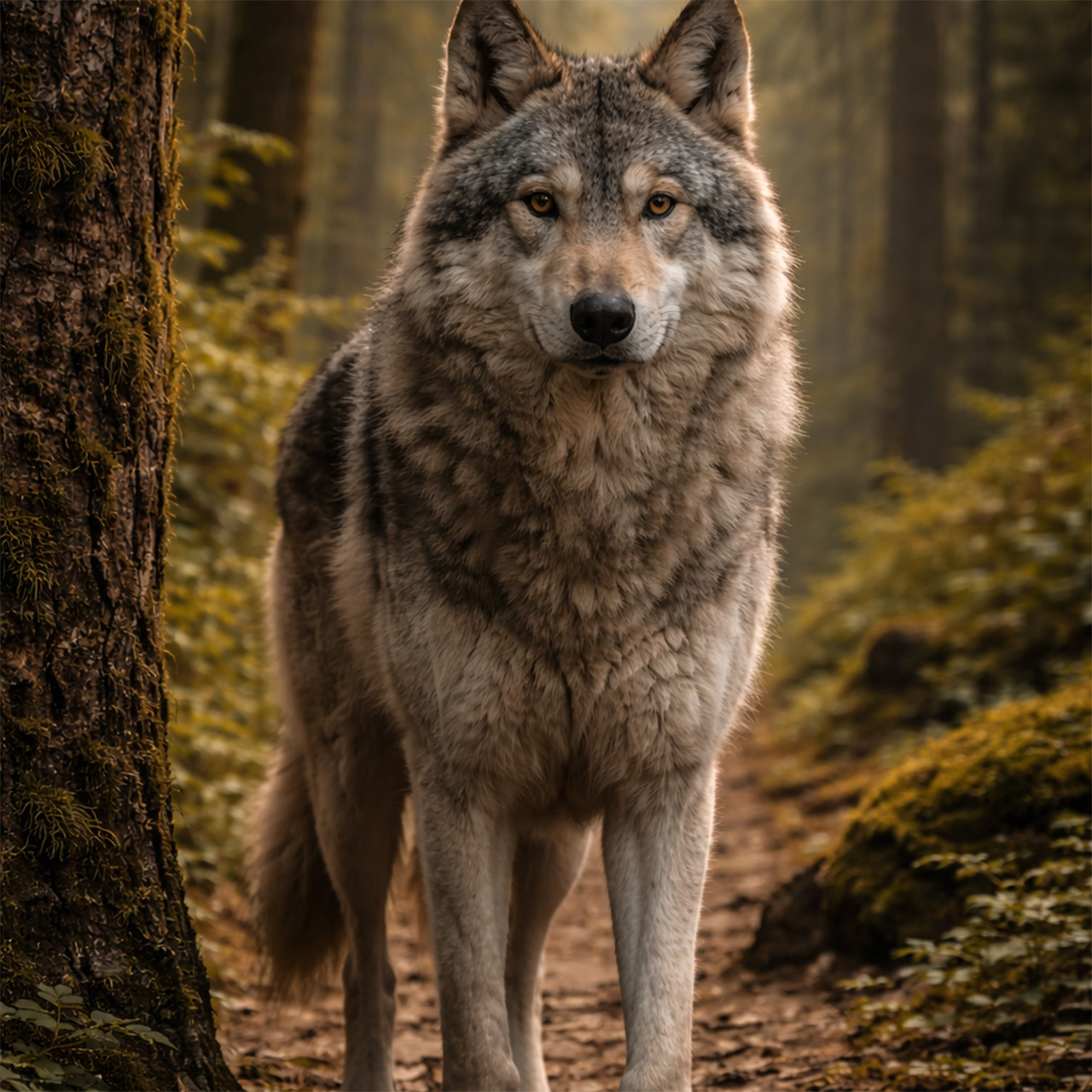 WolfWorn Logo Sticker | Kiss-Cut Wolf Decal for Laptop, Journal &amp; Notebook  product thumbnail image