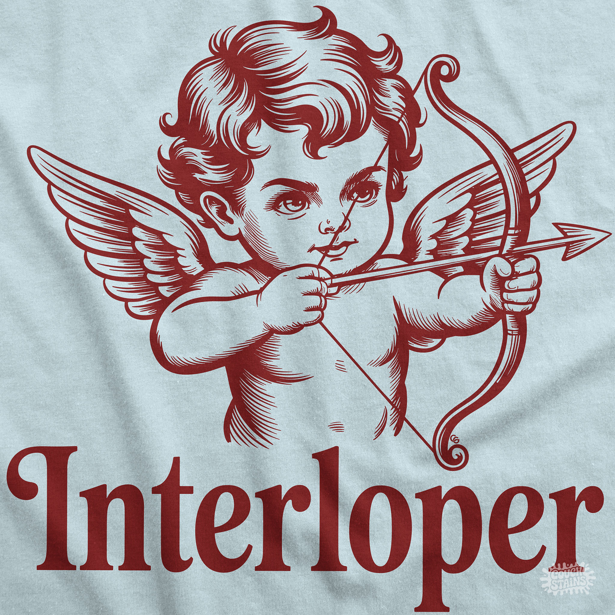 Interloper Cupid – Vintage Cherub Arrow Graphic Unisex T-Shirt product thumbnail image Interloper Cupid – Vintage Cherub Arrow Graphic Unisex T-Shirt product thumbnail image