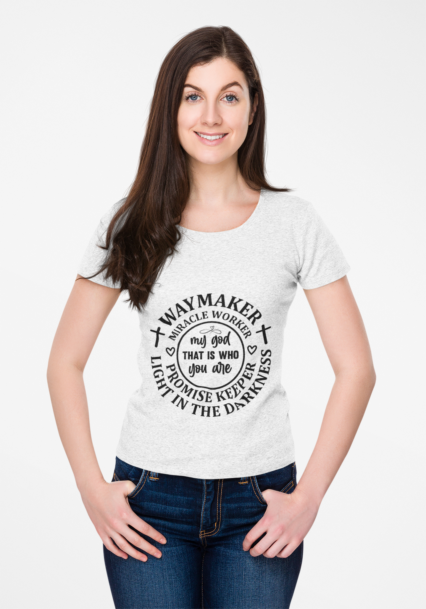 Comfort meets Style Unisex Tee with Uplifting Messages - Ideal for Everyday Wear and Faith-Based Gatherings