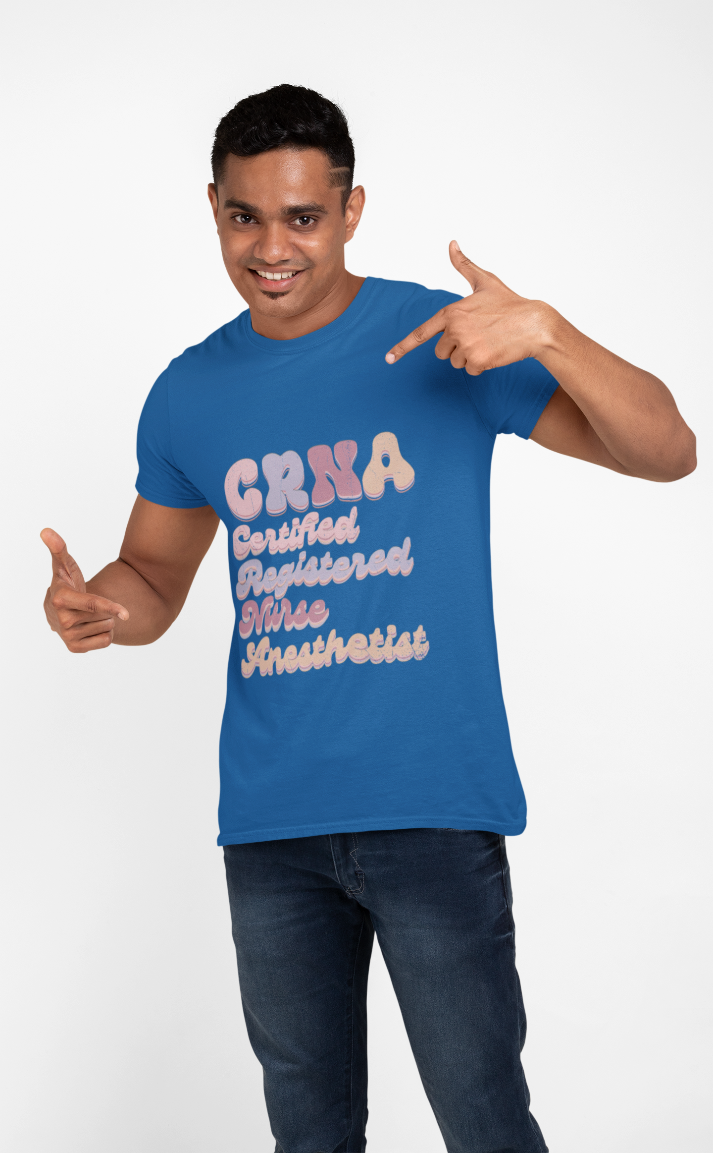 CRNA Certified Heavy Cotton Tee - Perfect Gift for Anesthetists product thumbnail image