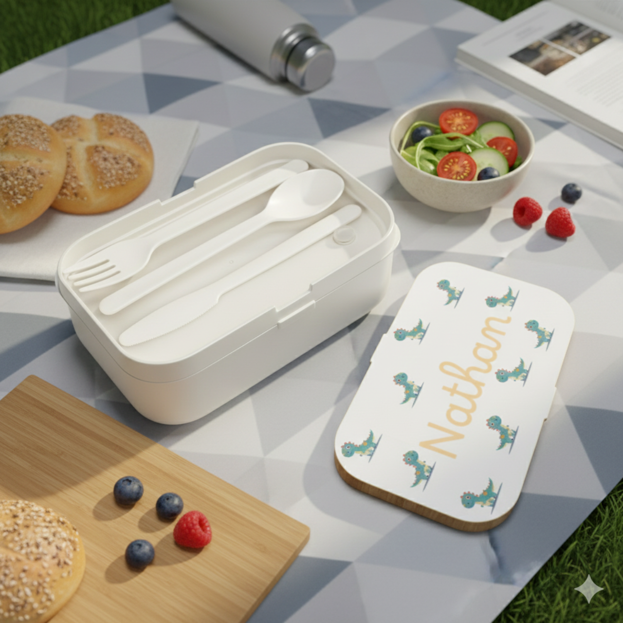 Personalized Bento Lunch Box product thumbnail image Personalized Bento Lunch Box product thumbnail image