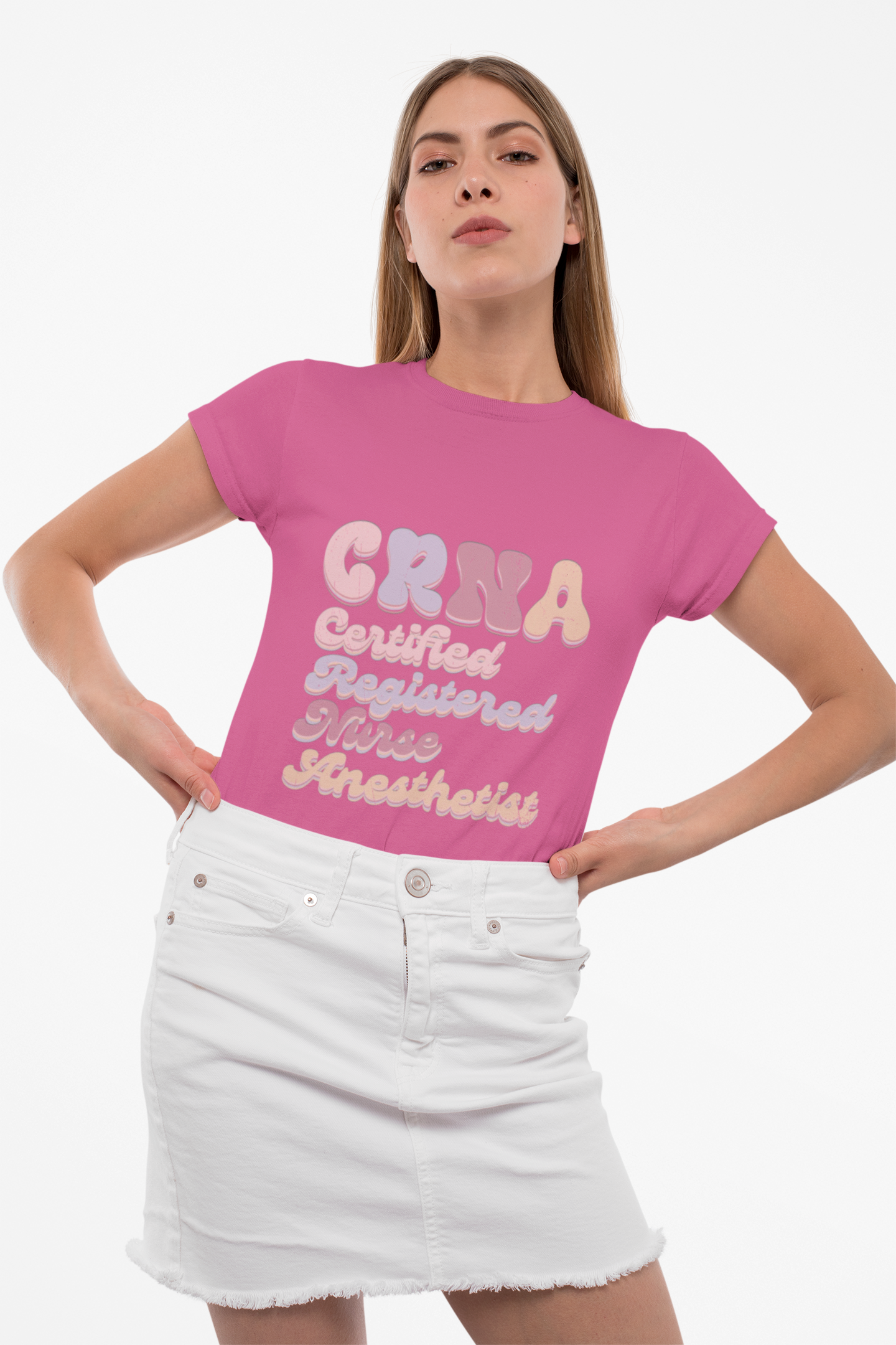 CRNA Certified Heavy Cotton Tee - Perfect Gift for Anesthetists product thumbnail image CRNA Certified Heavy Cotton Tee - Perfect Gift for Anesthetists product thumbnail image