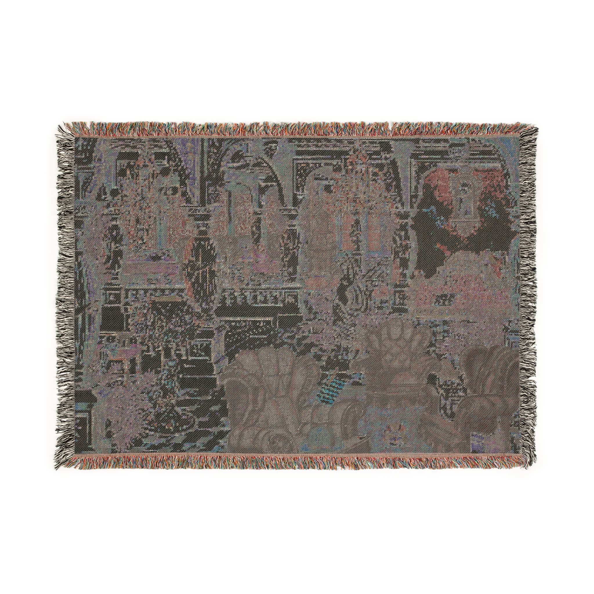 ivy room at the men’s club woven tapestry blanket product thumbnail image