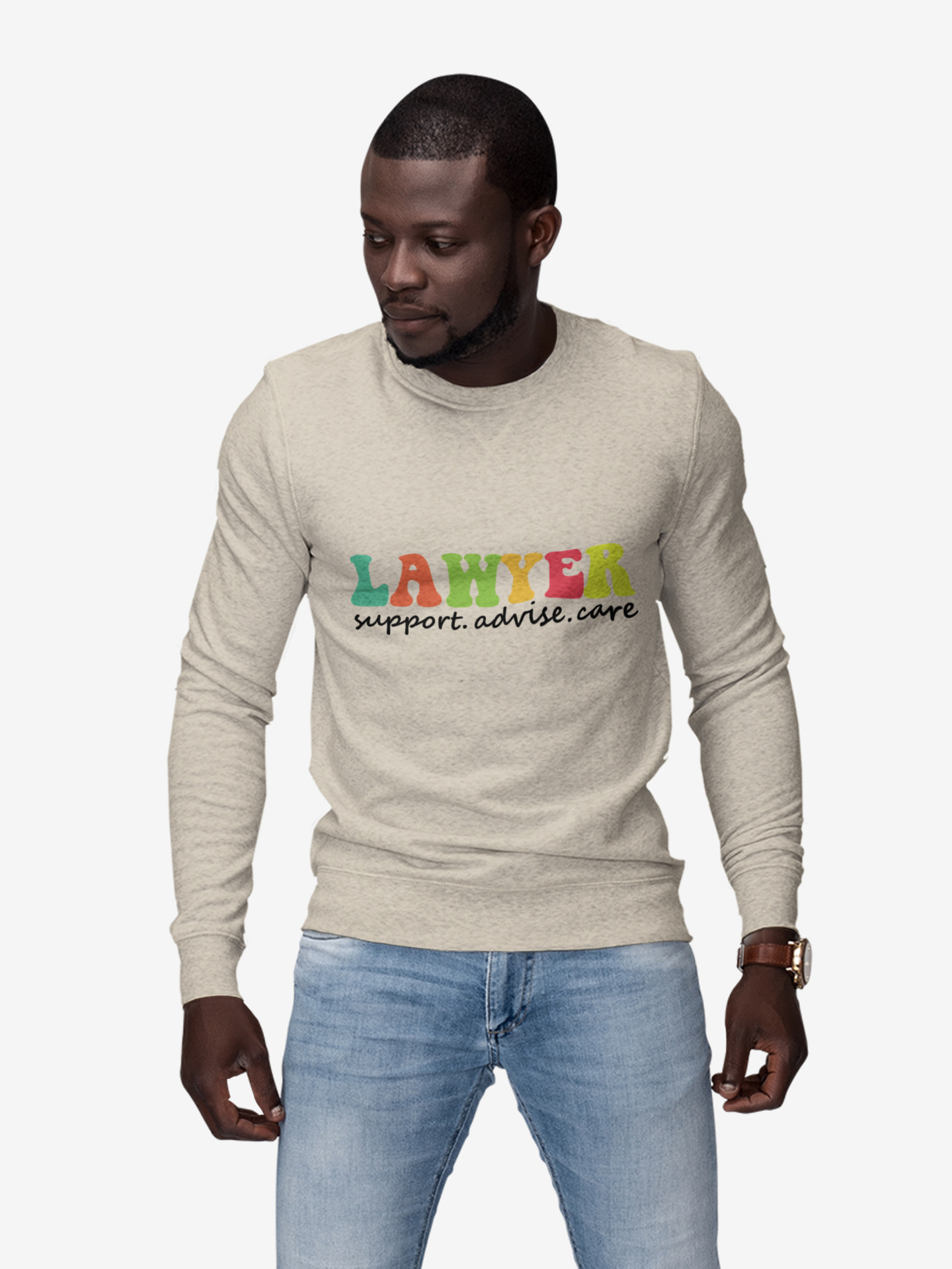 Lawyer Support Crewneck Sweatshirt - Unisex Heavy Blend™ product thumbnail image Lawyer Support Crewneck Sweatshirt - Unisex Heavy Blend™ product thumbnail image