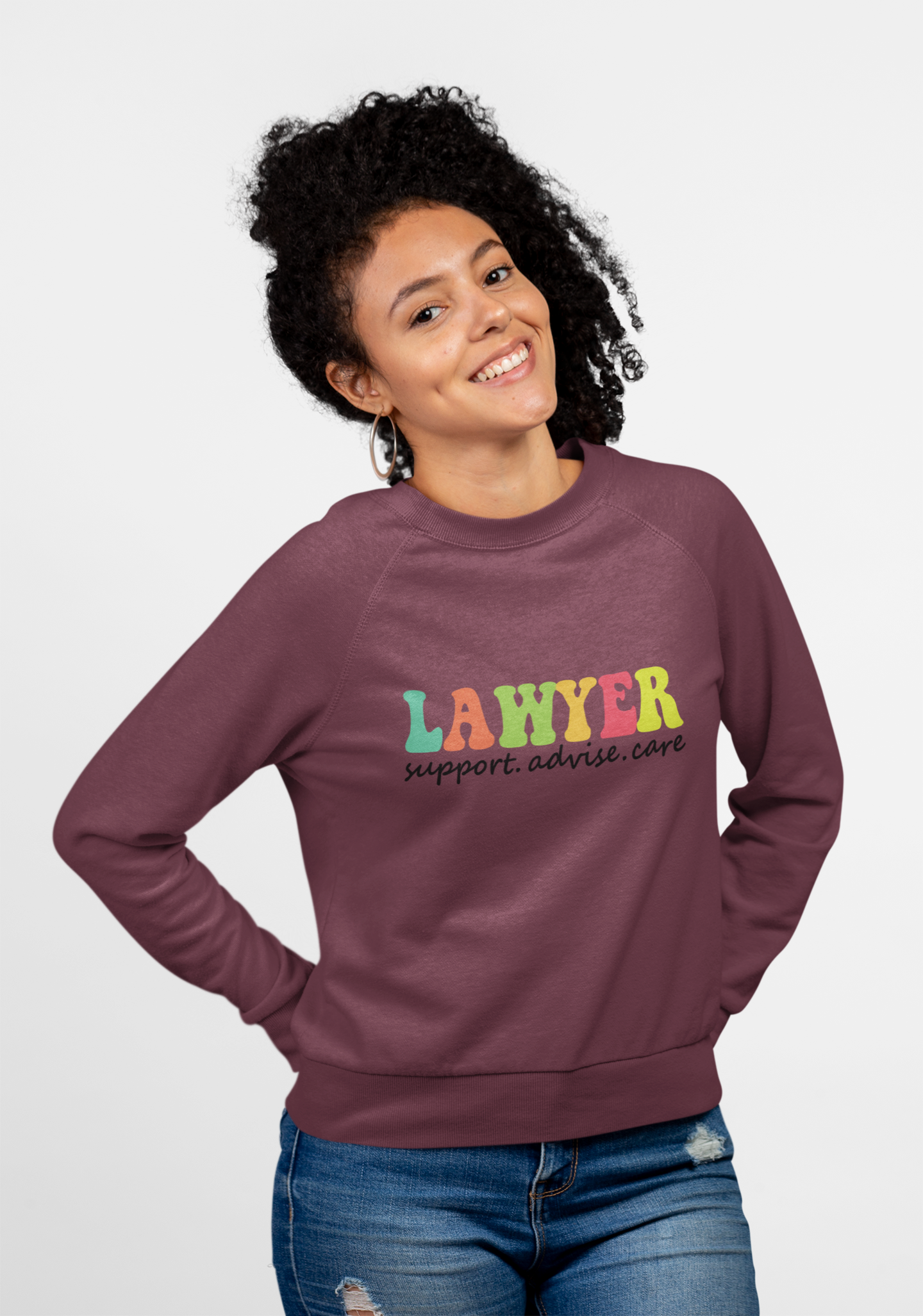 Lawyer Support Crewneck Sweatshirt - Unisex Heavy Blend™ product thumbnail image Lawyer Support Crewneck Sweatshirt - Unisex Heavy Blend™ product thumbnail image