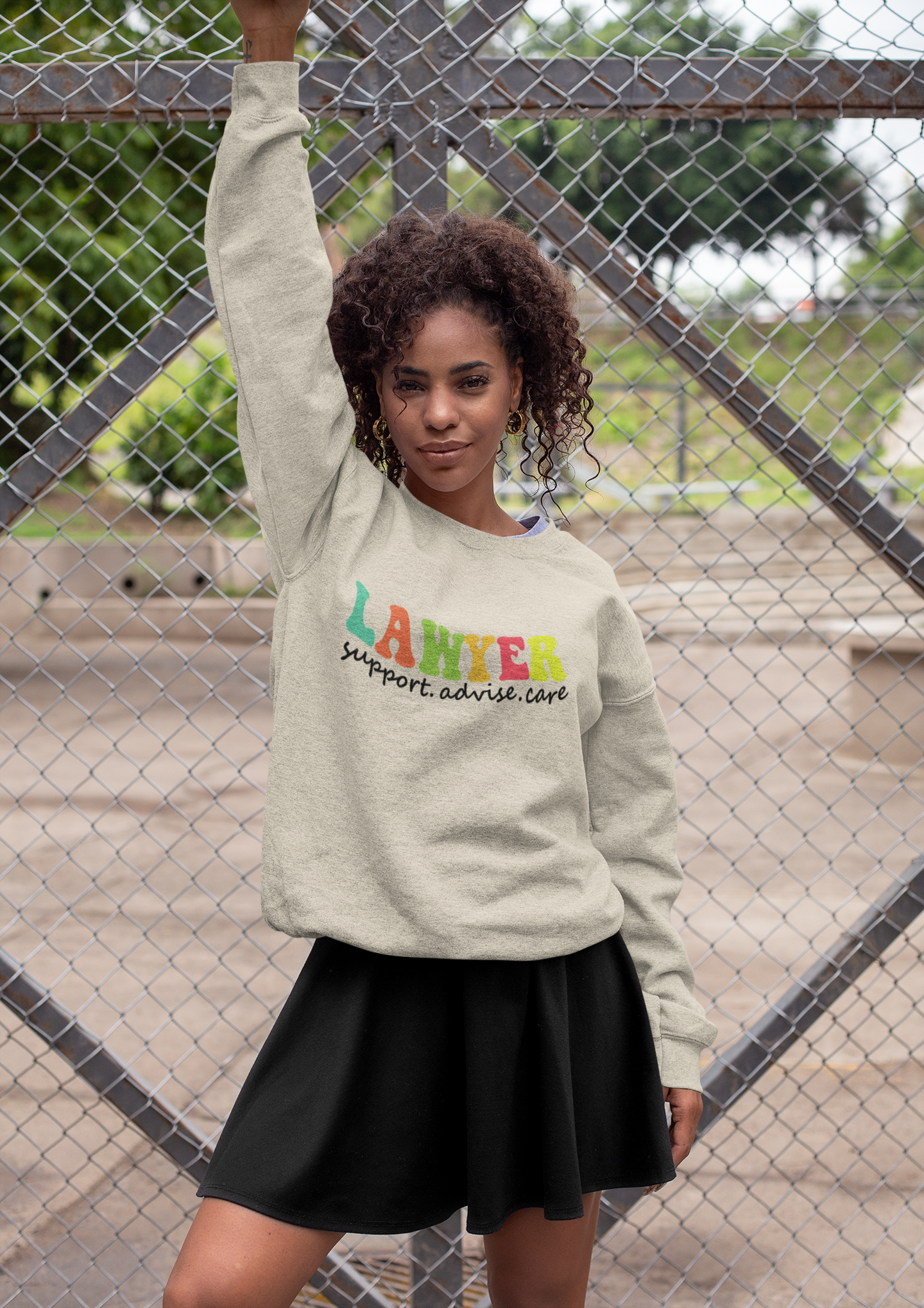 Lawyer Support Crewneck Sweatshirt - Unisex Heavy Blend™ product thumbnail image Lawyer Support Crewneck Sweatshirt - Unisex Heavy Blend™ product thumbnail image