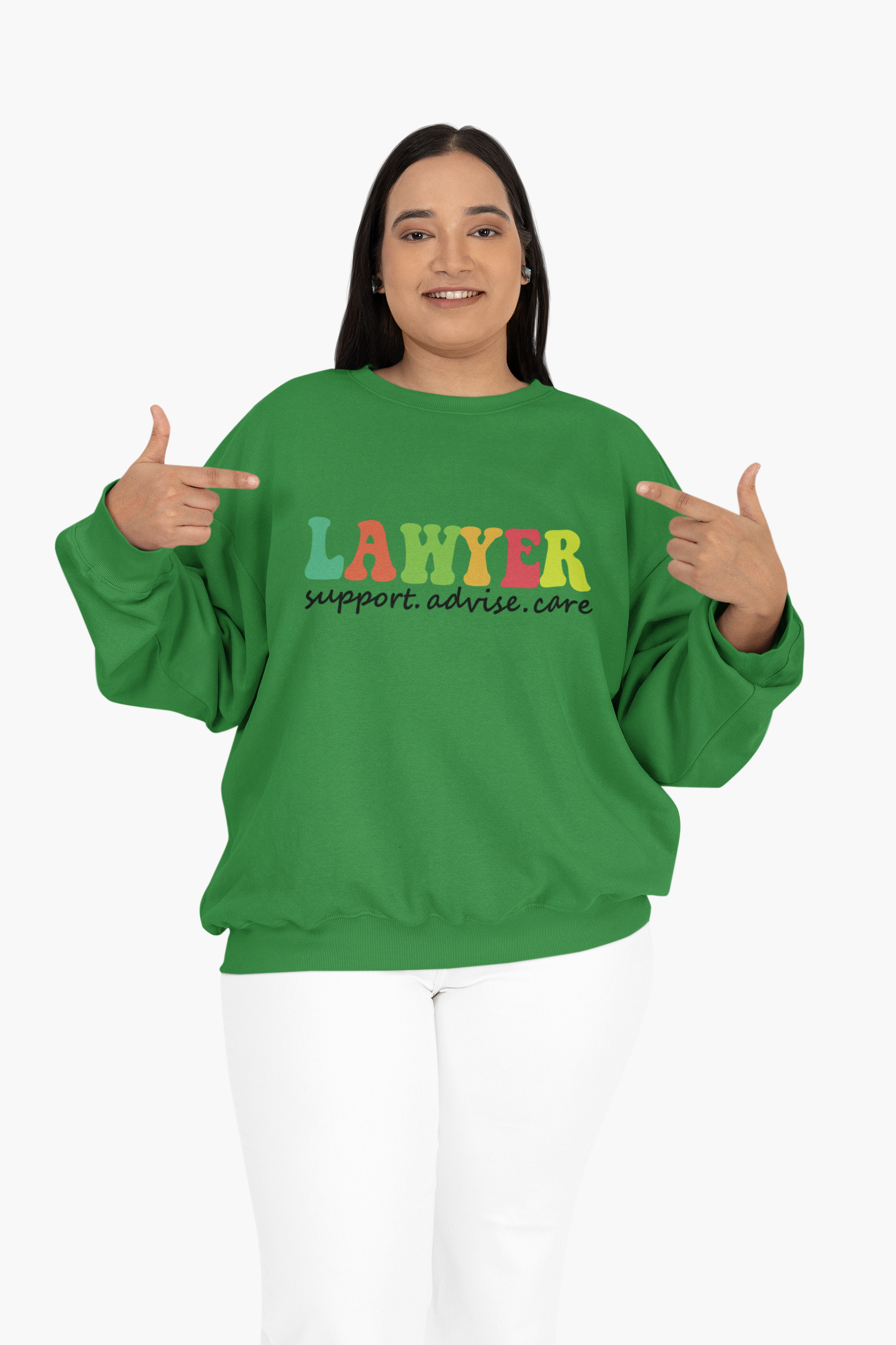 Lawyer Support Crewneck Sweatshirt - Unisex Heavy Blend™ product thumbnail image Lawyer Support Crewneck Sweatshirt - Unisex Heavy Blend™ product thumbnail image