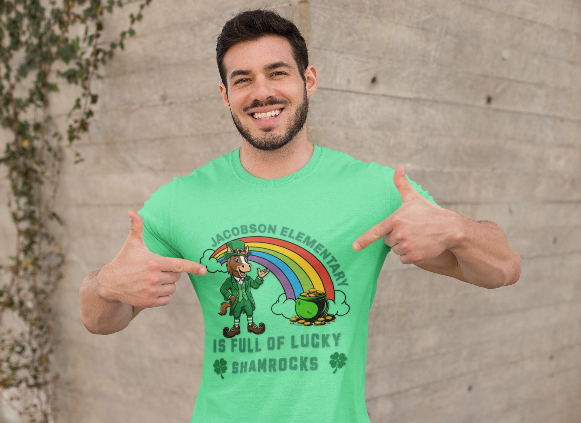 “Jacobson Elementary Is Full of Lucky Shamrocks” product thumbnail image