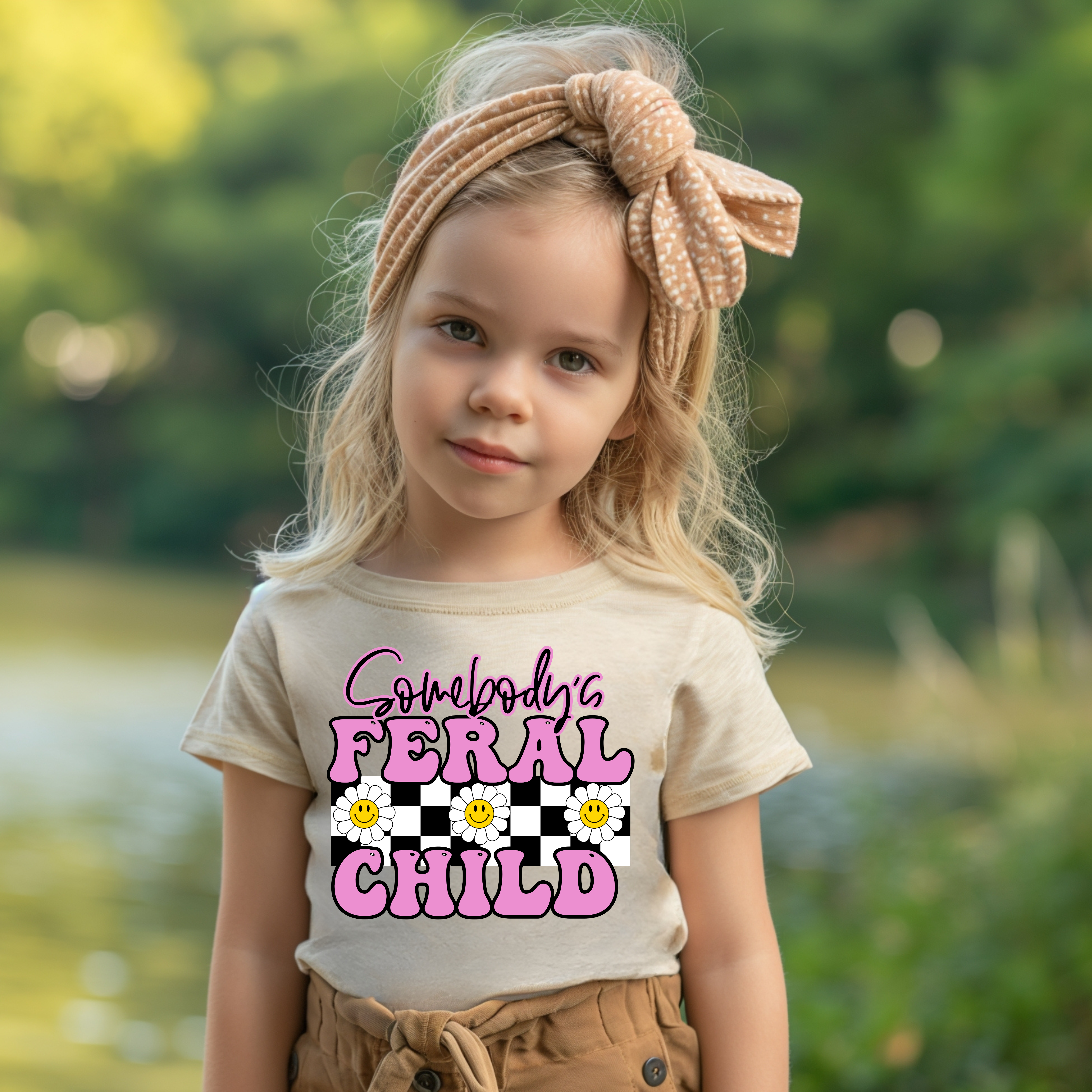 Somebody's Feral Child Toddler Tee  product thumbnail image