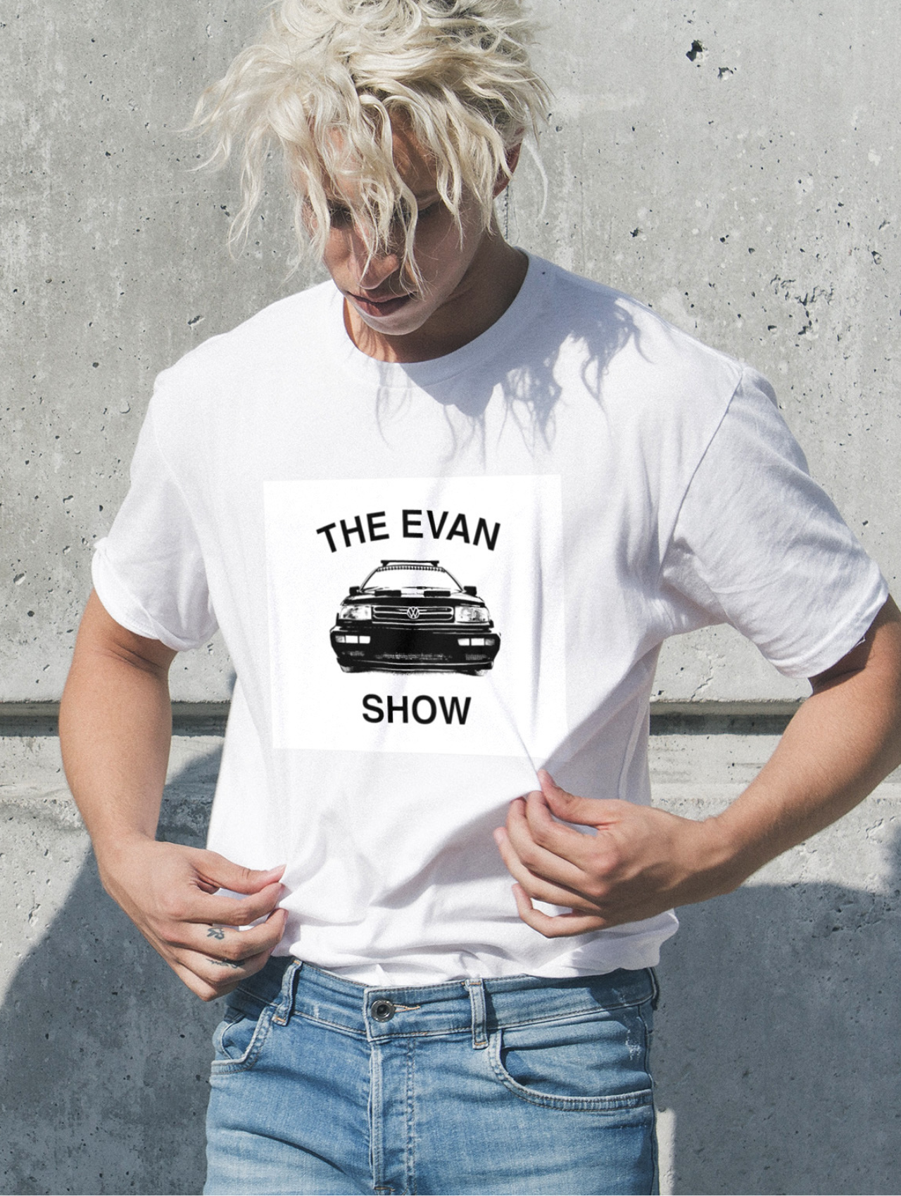 The Evan Show Classic Tee - Graphic T-Shirt product thumbnail image The Evan Show Classic Tee - Graphic T-Shirt product thumbnail image
