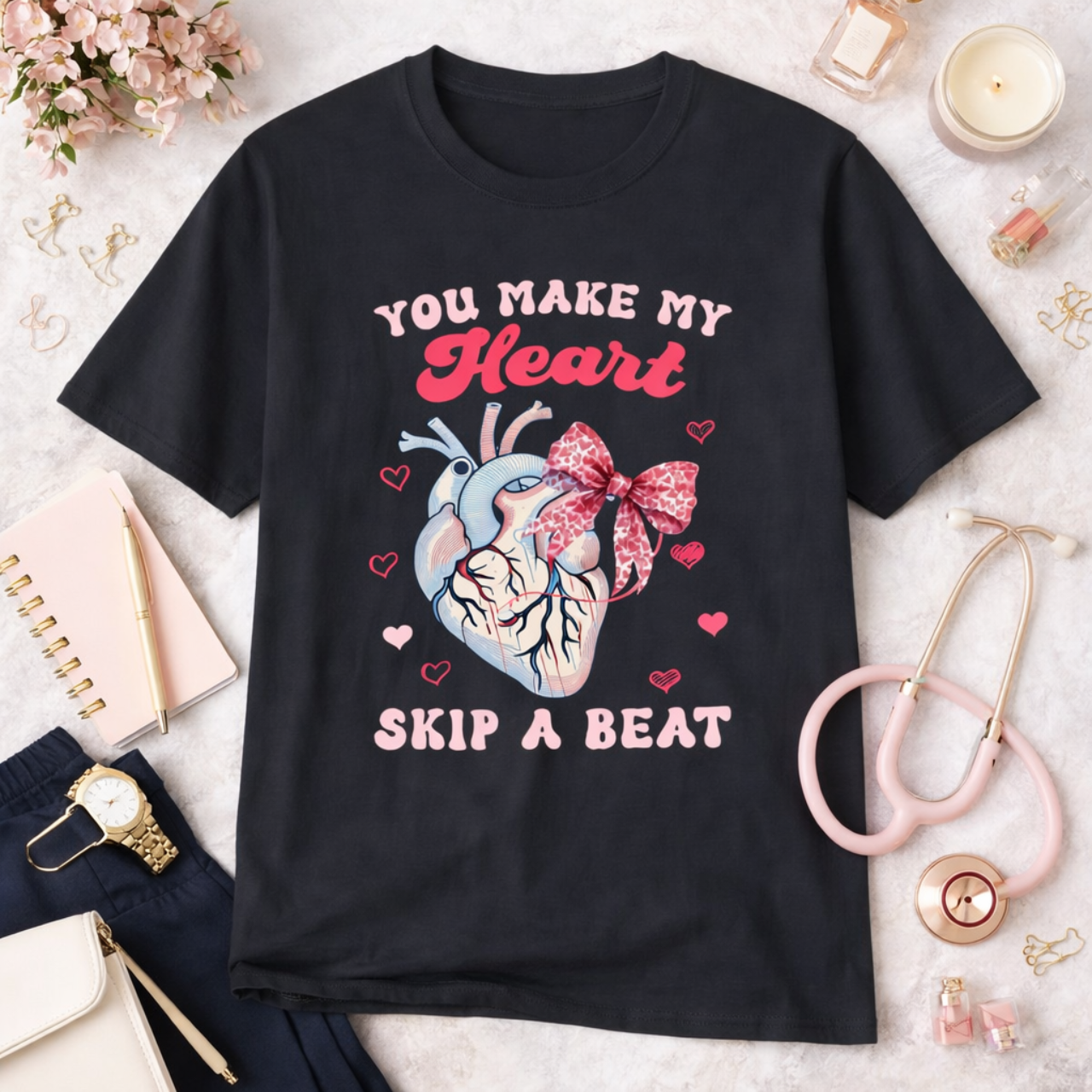 You Make My Heart Skip a Beat T-Shirt product thumbnail image