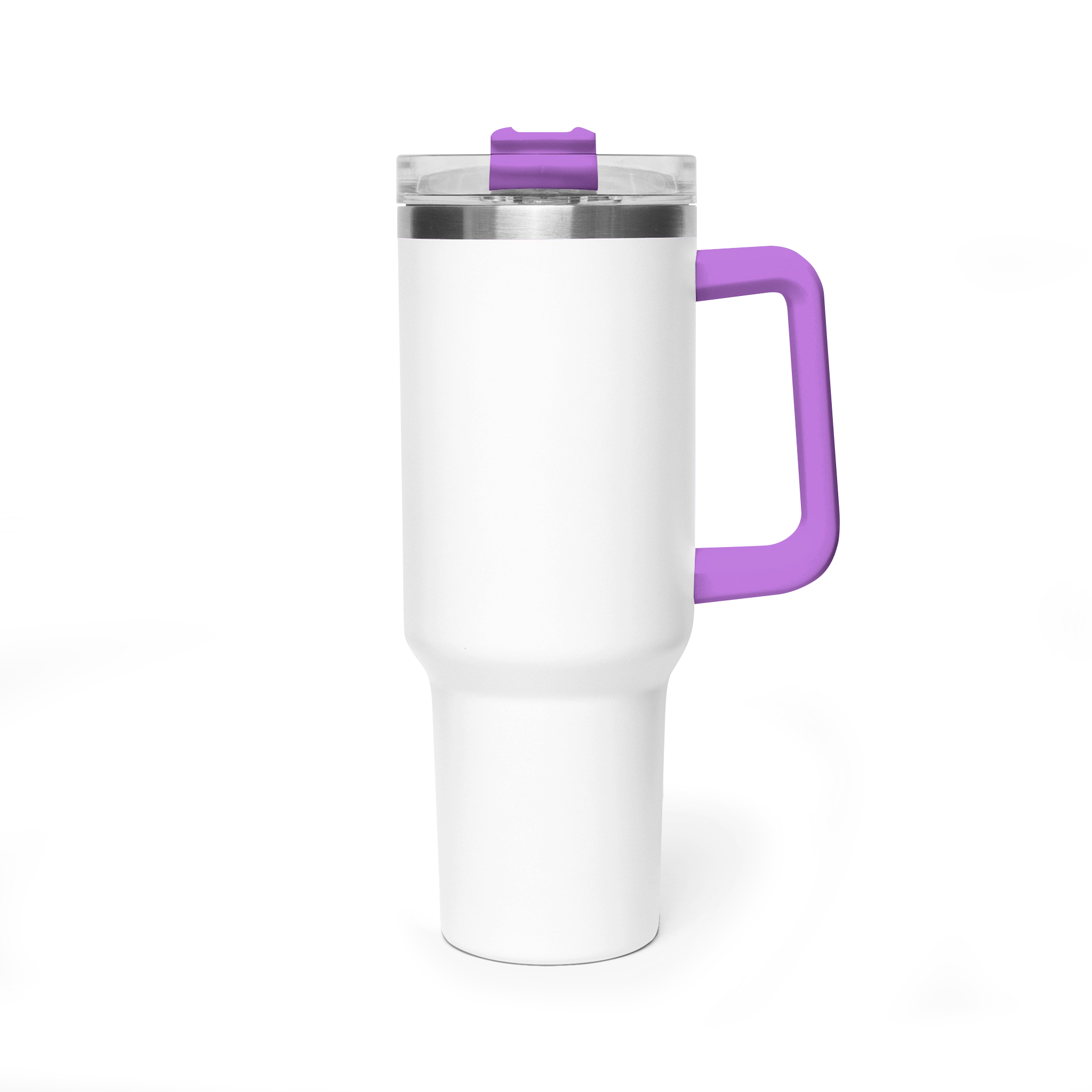 40oz Vacuum Tumbler – "Man Without a Title" Proverbs 27:1 Inspirational Travel Mug product thumbnail image