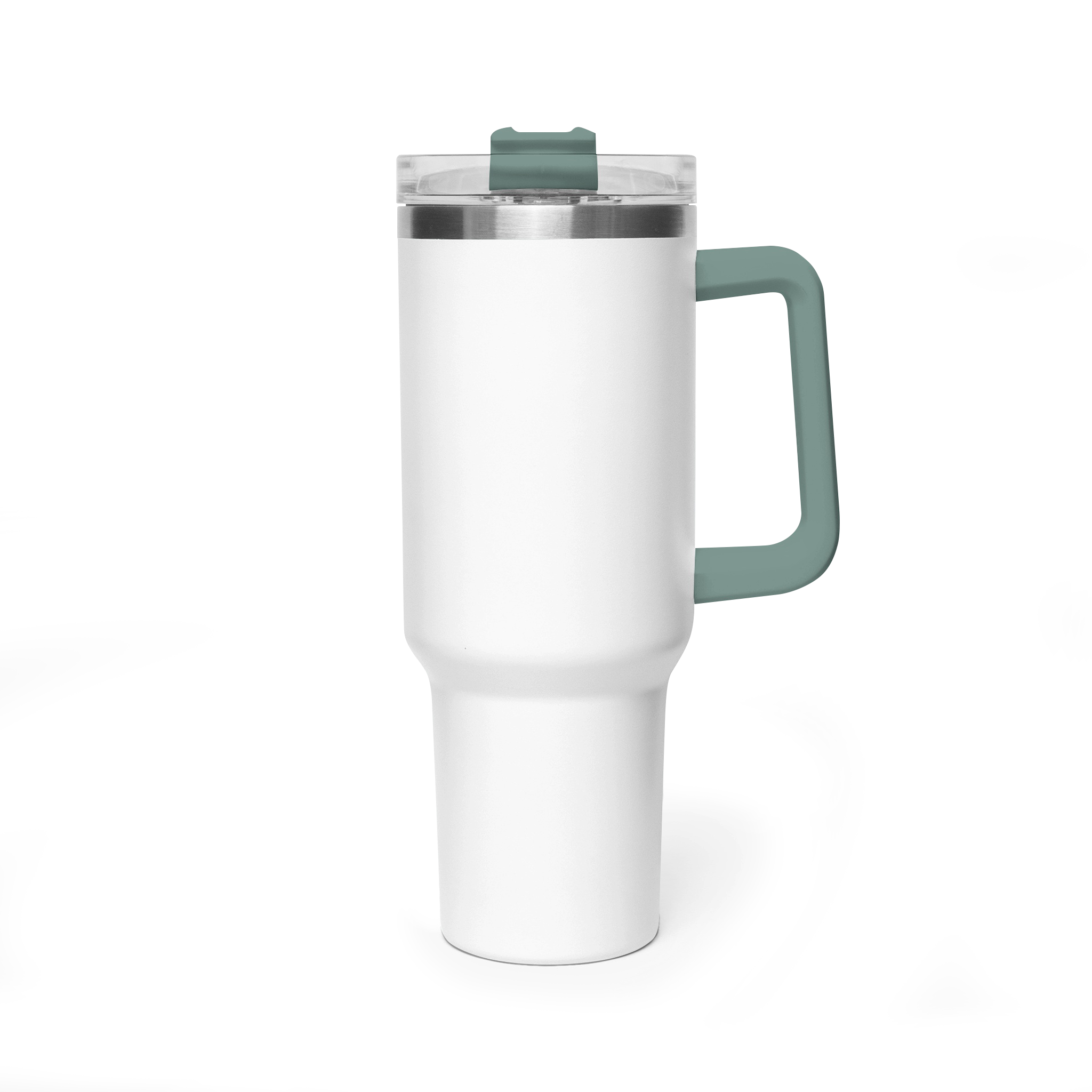 40oz Vacuum Tumbler – "Man Without a Title" Proverbs 27:1 Inspirational Travel Mug product thumbnail image