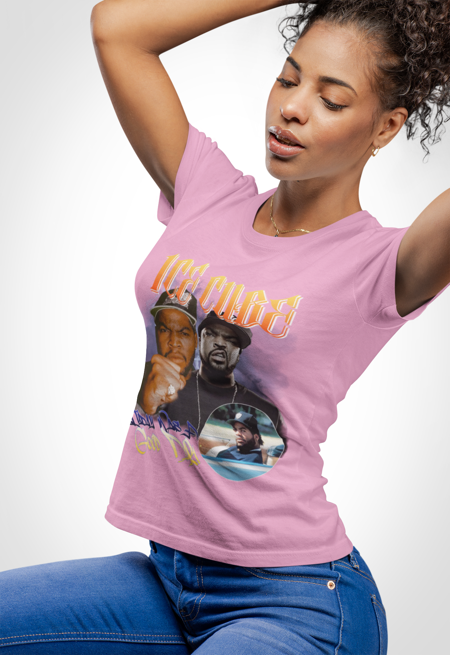 Ice Cube Vintage Unisex Heavy Cotton Tee - Relaxed Casual Wear for Hip-Hop Fans Ice Cube Vintage Unisex Heavy Cotton Tee - Relaxed Casual Wear for Hip-Hop Fans