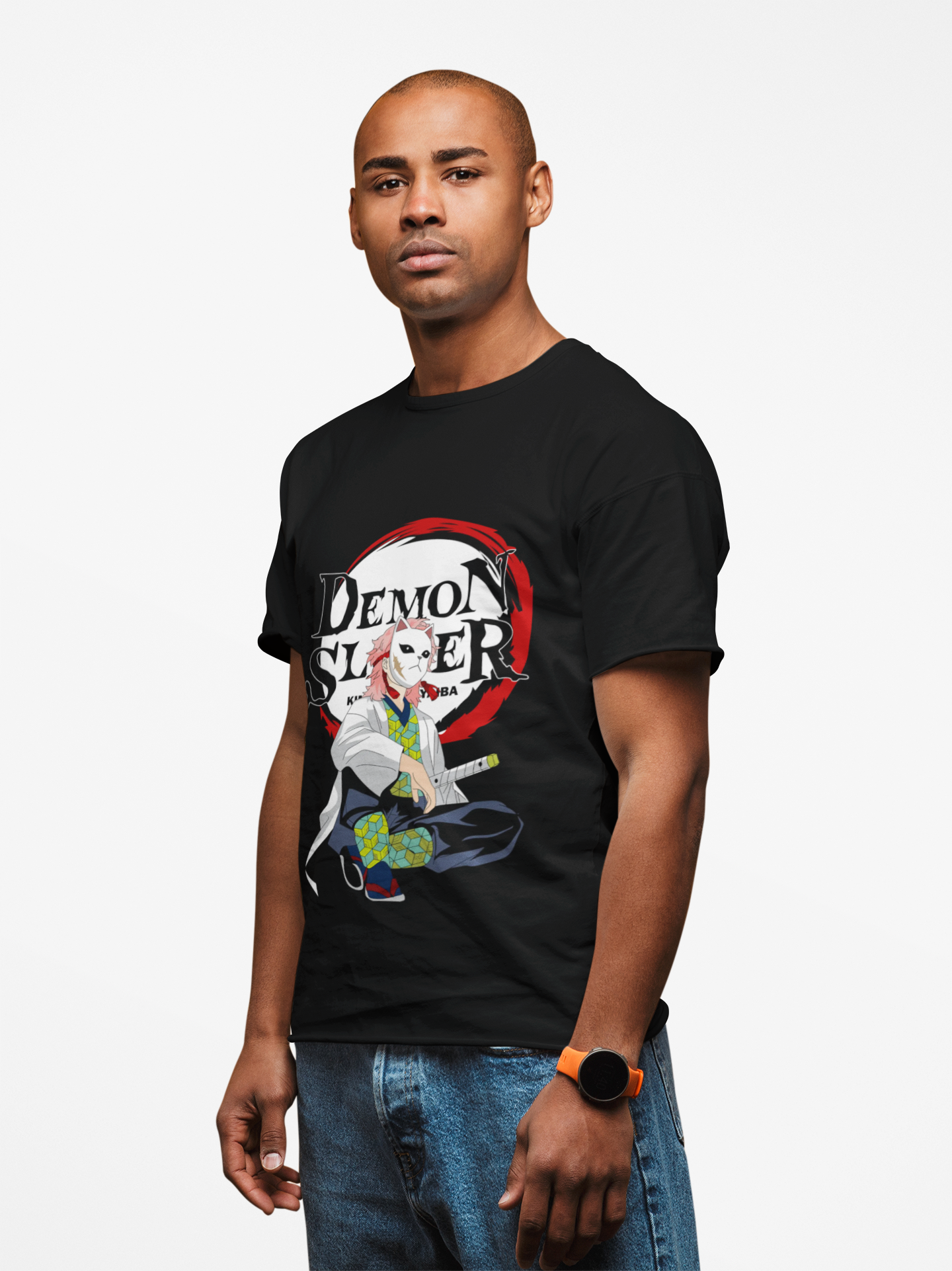 Demon Slayer Unisex Heavy Cotton Tee - Anime Graphic T-Shirt product thumbnail image Demon Slayer Unisex Heavy Cotton Tee - Anime Graphic T-Shirt product thumbnail image