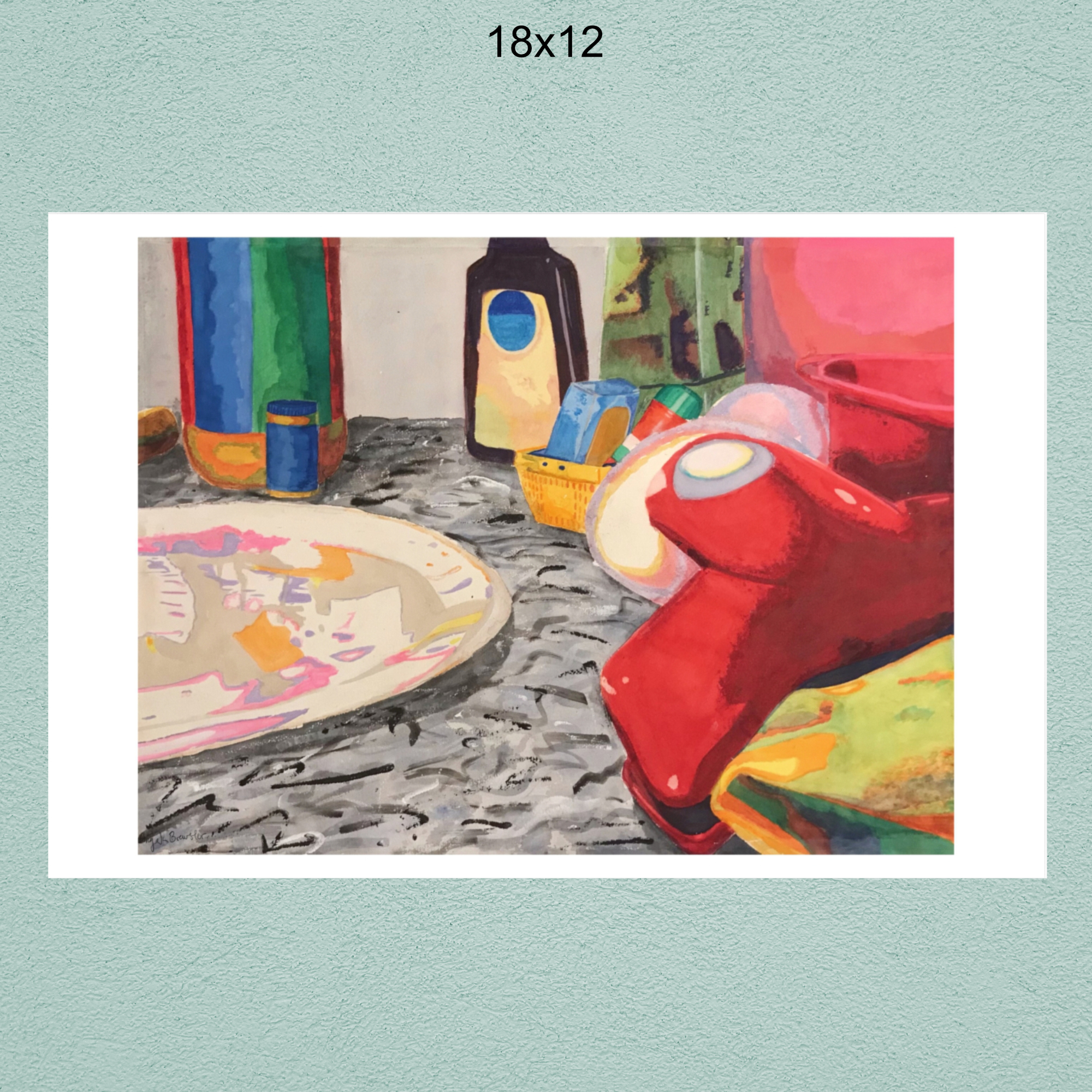 Saturated Baking Scene Archival Matte Print product thumbnail image Saturated Baking Scene Archival Matte Print product thumbnail image