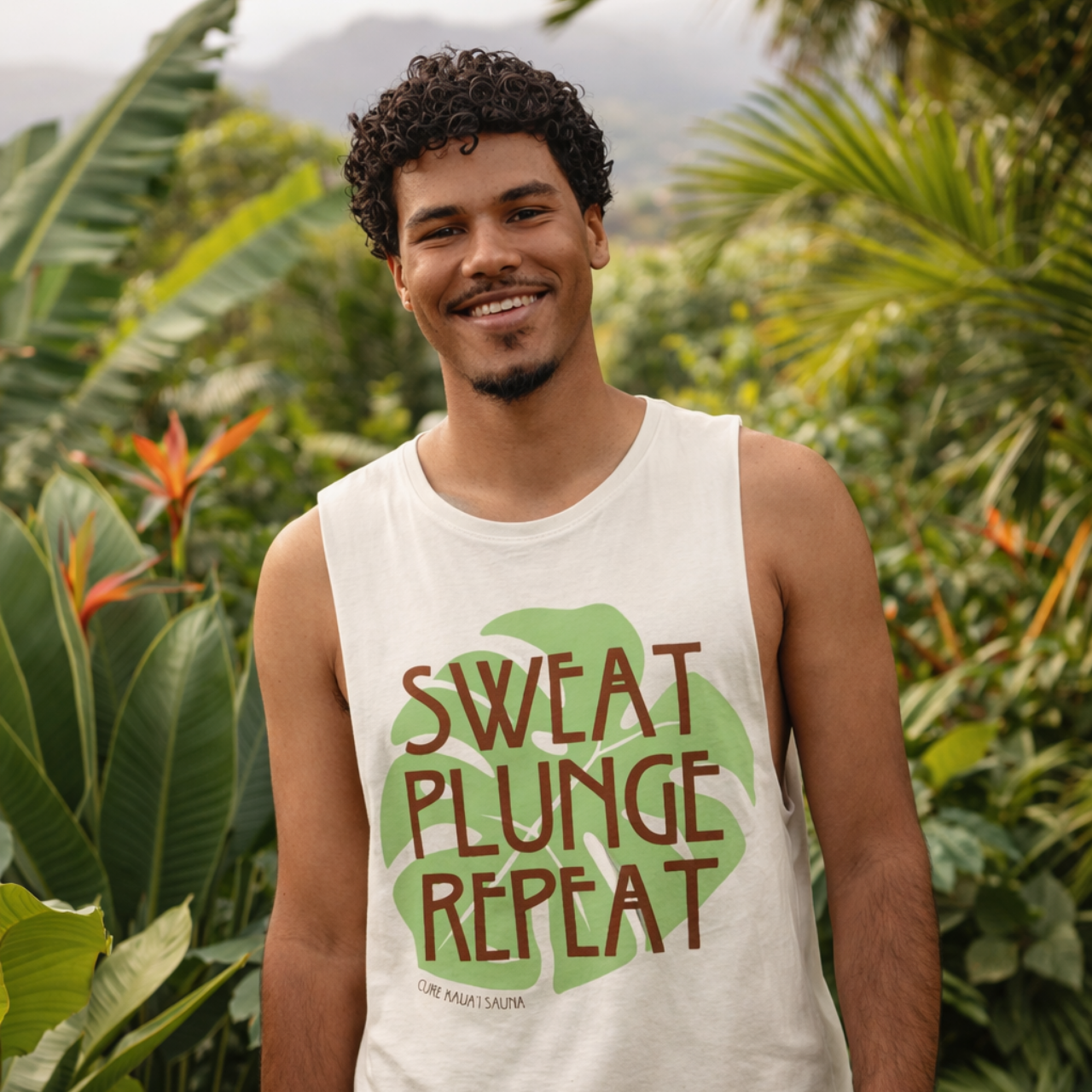 CURE Mantra Unisex Gym Tank product thumbnail image CURE Mantra Unisex Gym Tank product thumbnail image