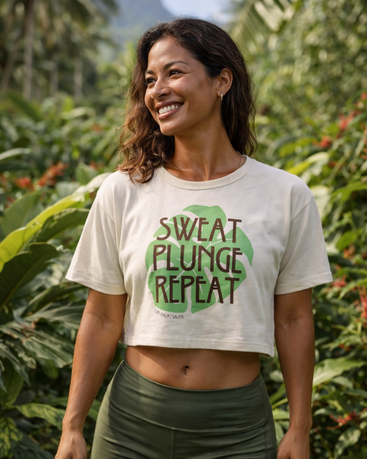 CURE Mantra Women's Crop Tee