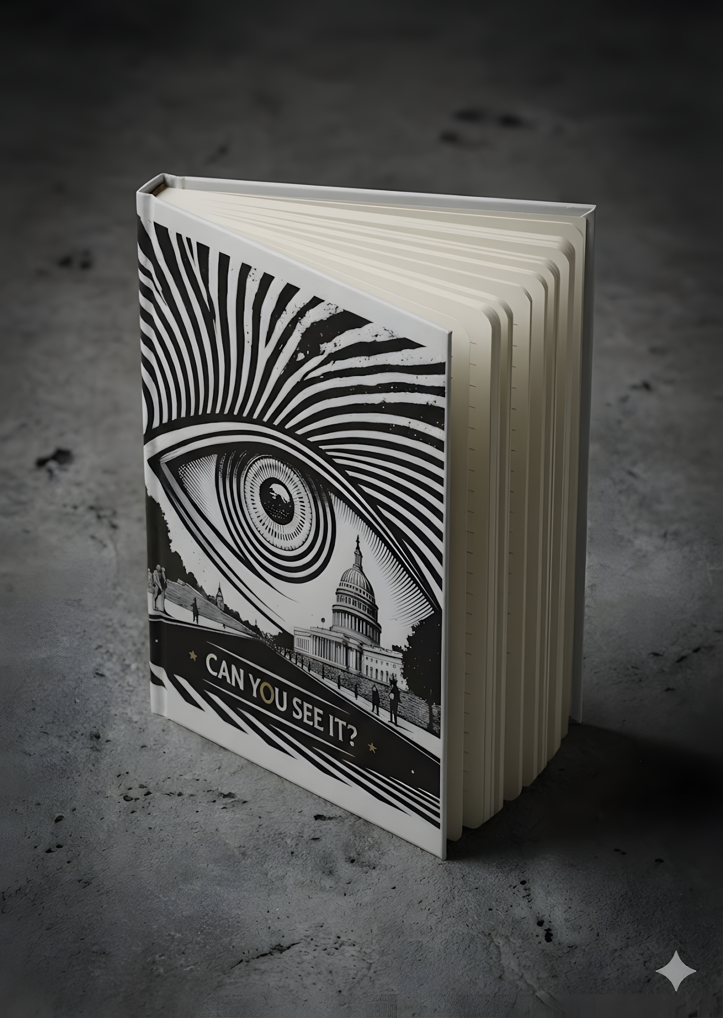"Can You See It?" Surveillance State Journal | Conspiracy Theory | Luxury Occult Hardcover Notebook | Esoteric Philosophy | Diary for Truth Seekers product thumbnail image "Can You See It?" Surveillance State Journal | Conspiracy Theory | Luxury Occult Hardcover Notebook | Esoteric Philosophy | Diary for Truth Seekers product thumbnail image