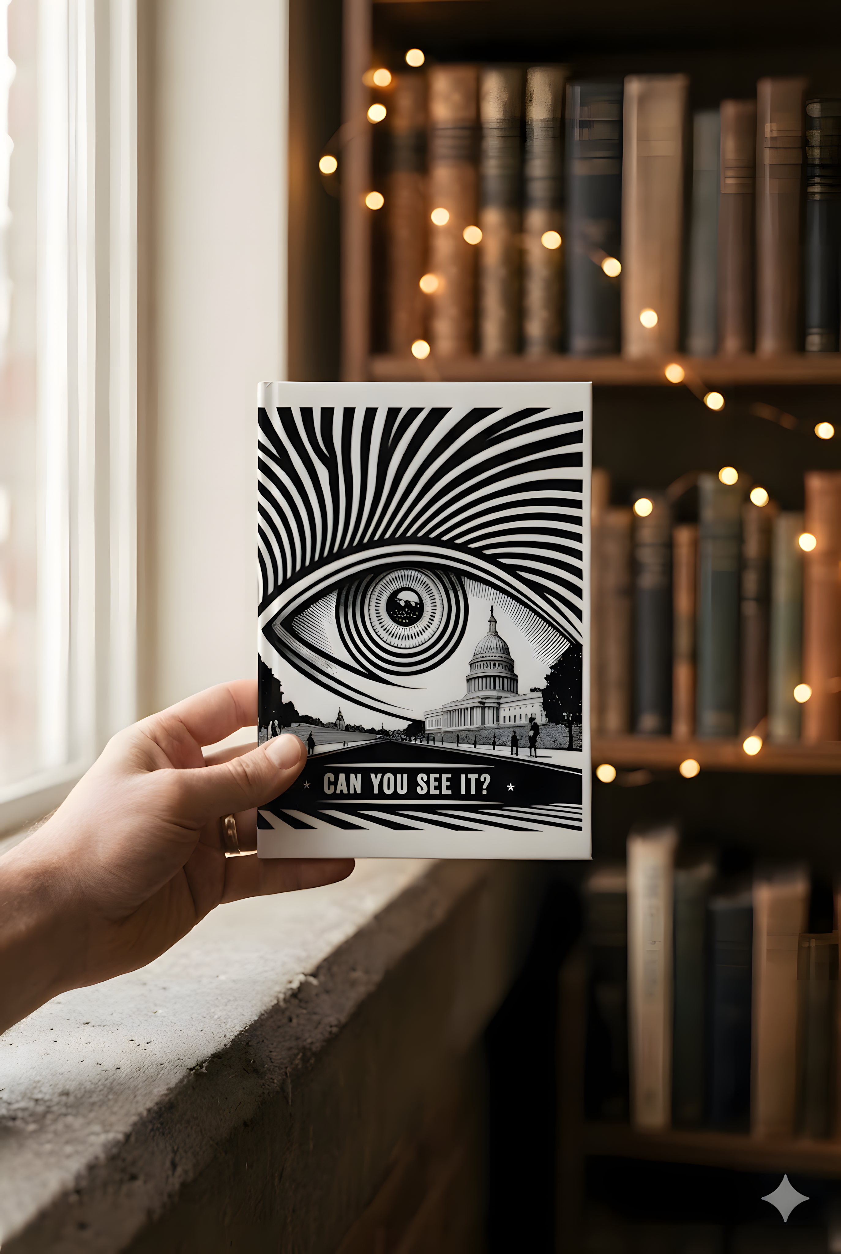 "Can You See It?" Surveillance State Journal | Conspiracy Theory | Luxury Occult Hardcover Notebook | Esoteric Philosophy | Diary for Truth Seekers product thumbnail image "Can You See It?" Surveillance State Journal | Conspiracy Theory | Luxury Occult Hardcover Notebook | Esoteric Philosophy | Diary for Truth Seekers product thumbnail image