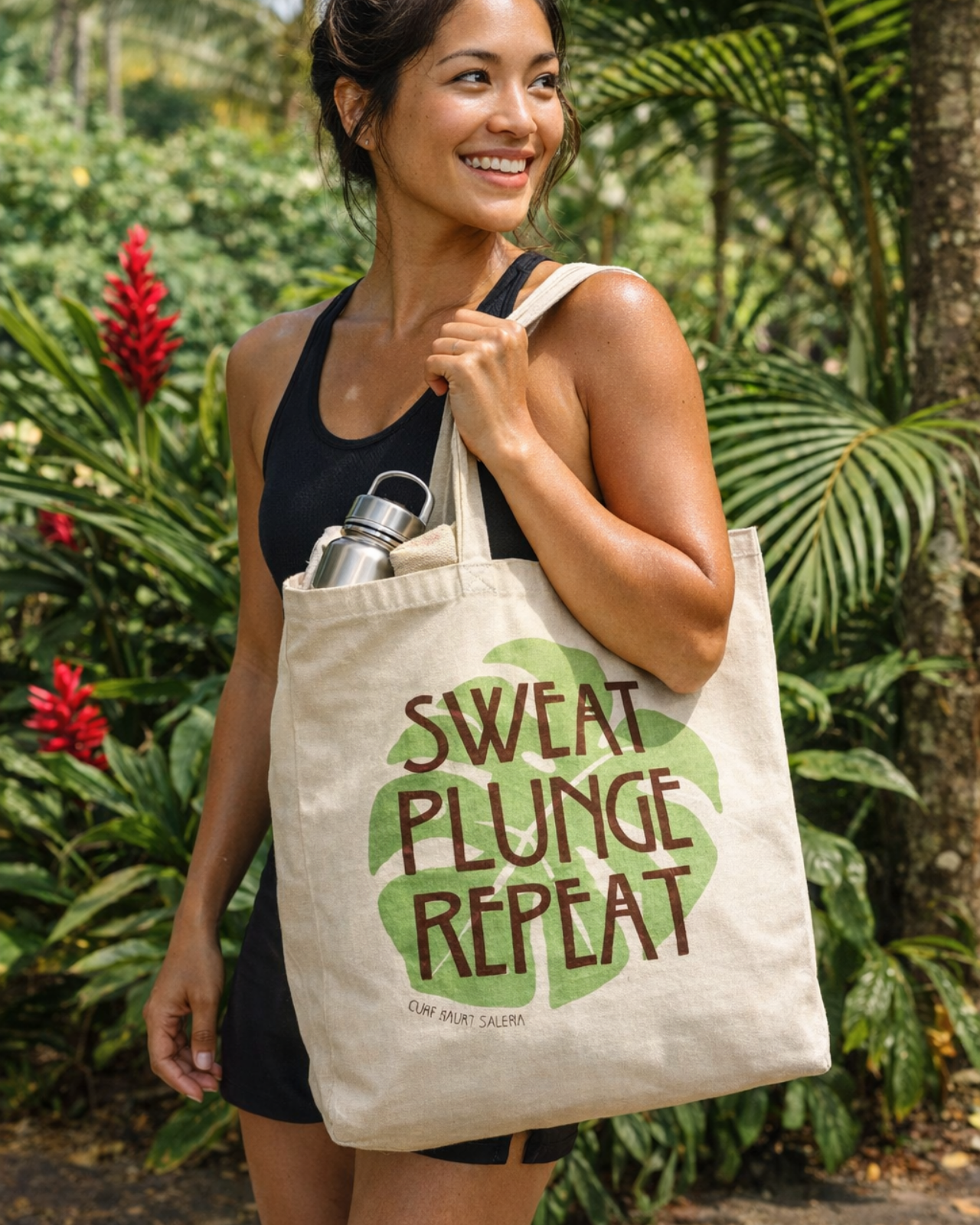 CURE Mantra Cotton Canvas Tote Bag