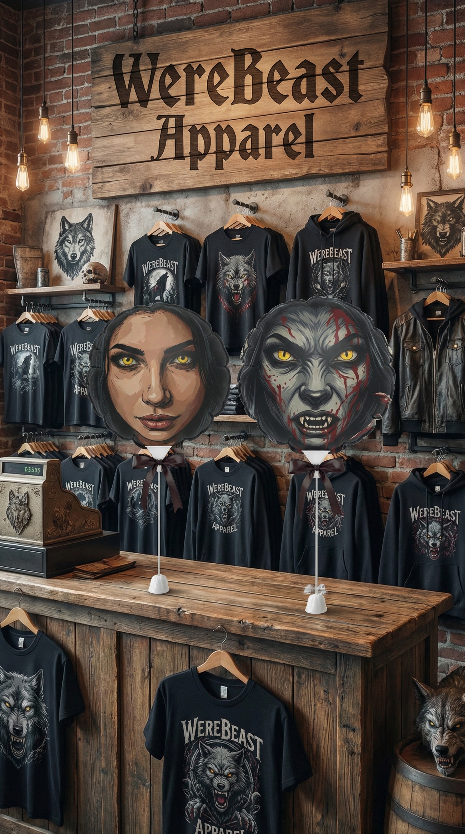 “Duality: Human & Werewolf Balloon product thumbnail image “Duality: Human & Werewolf Balloon product thumbnail image