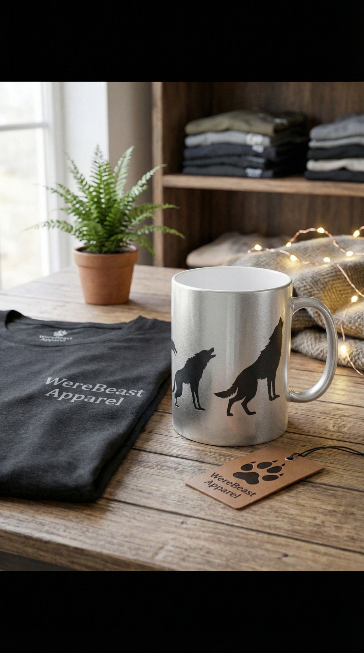 WereBeast Transformation Metallic Mug – Personalized Silver or Gold 11oz Coffee Cup product thumbnail image WereBeast Transformation Metallic Mug – Personalized Silver or Gold 11oz Coffee Cup product thumbnail image