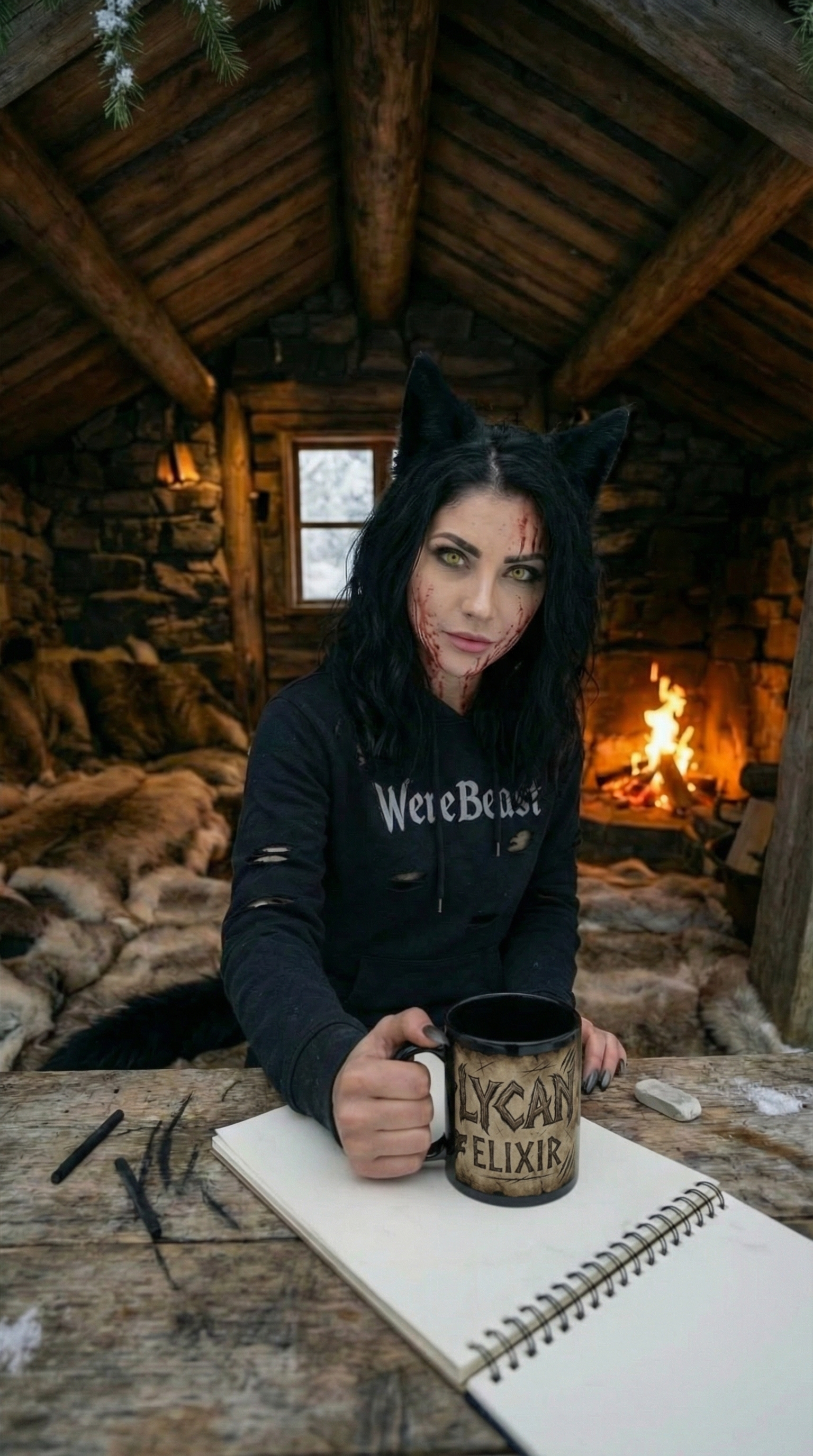 LYCAN ELIXIR Black Mug 11oz product thumbnail image