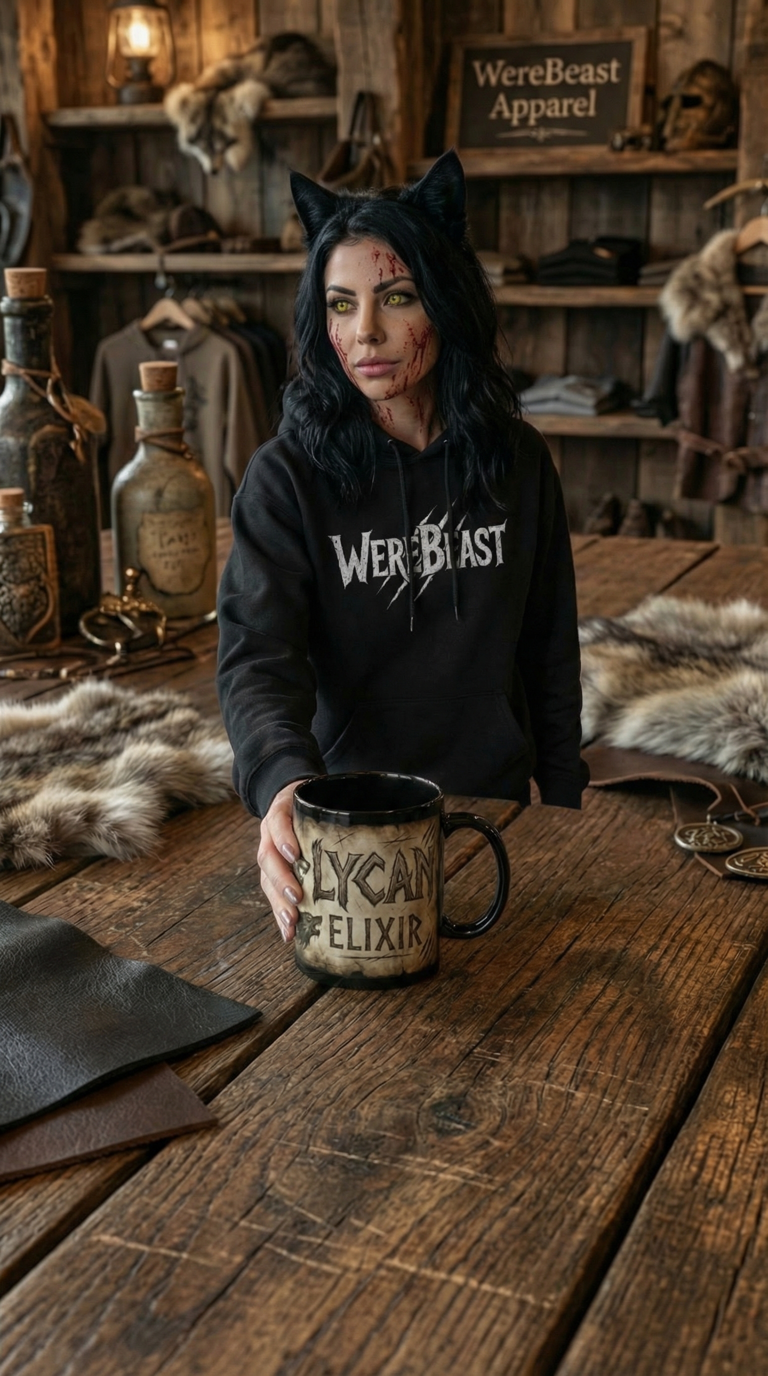 LYCAN ELIXIR Black Mug 11oz product thumbnail image