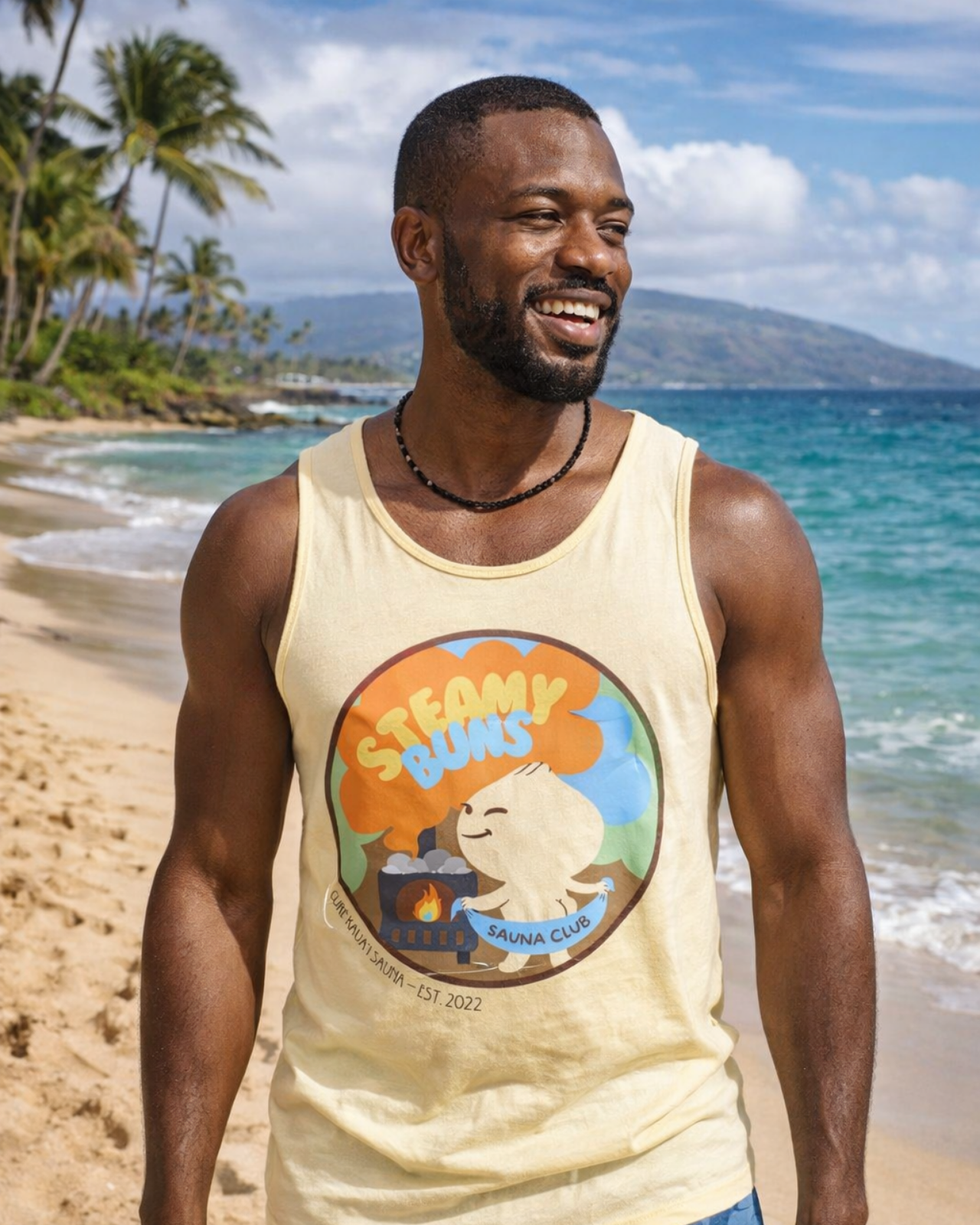 Steamy Buns Unisex Tank