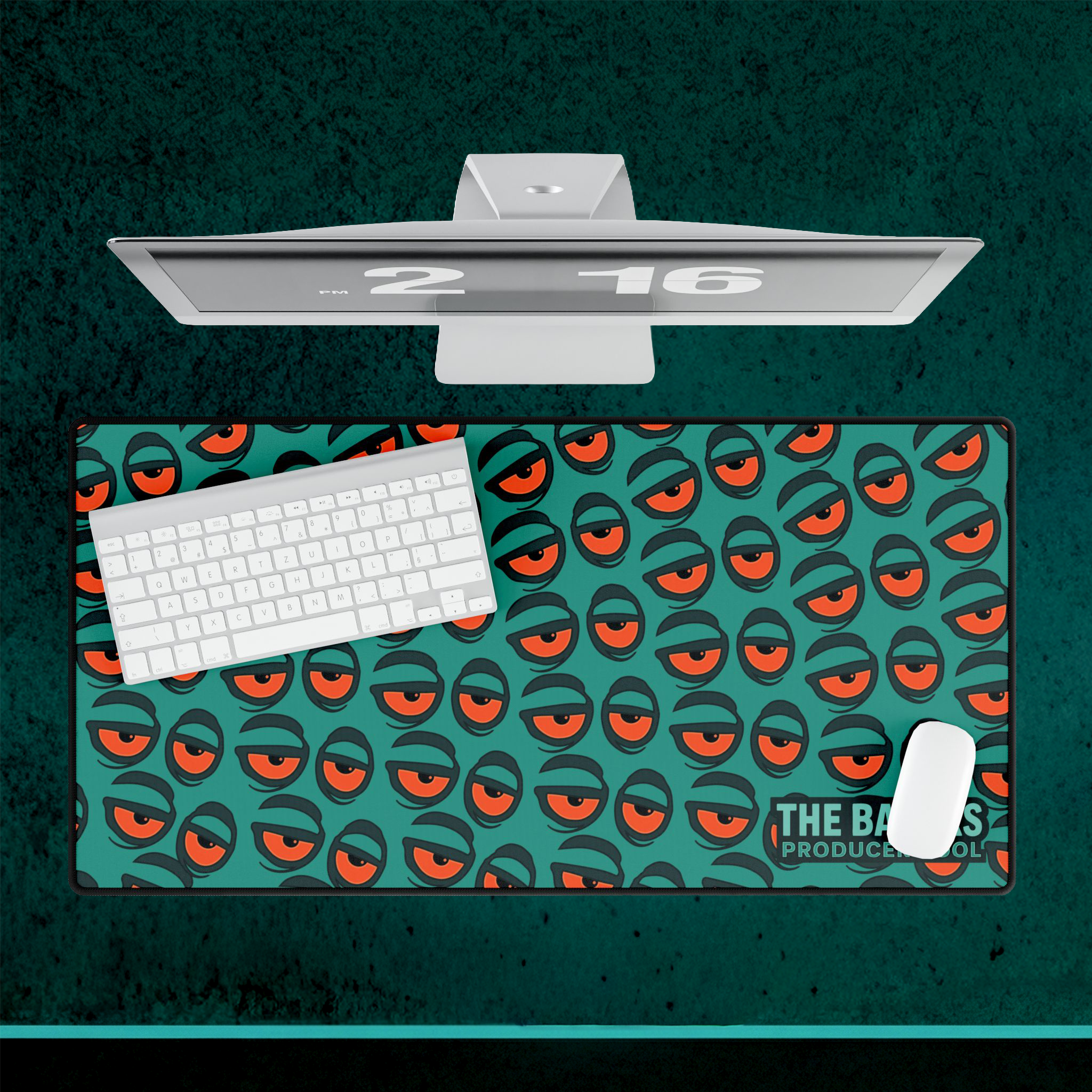 Baked Eyes Pattern Desk Mat — The Bakers Producer Pool Large Gaming/Office Mousepad product thumbnail image Baked Eyes Pattern Desk Mat — The Bakers Producer Pool Large Gaming/Office Mousepad product thumbnail image
