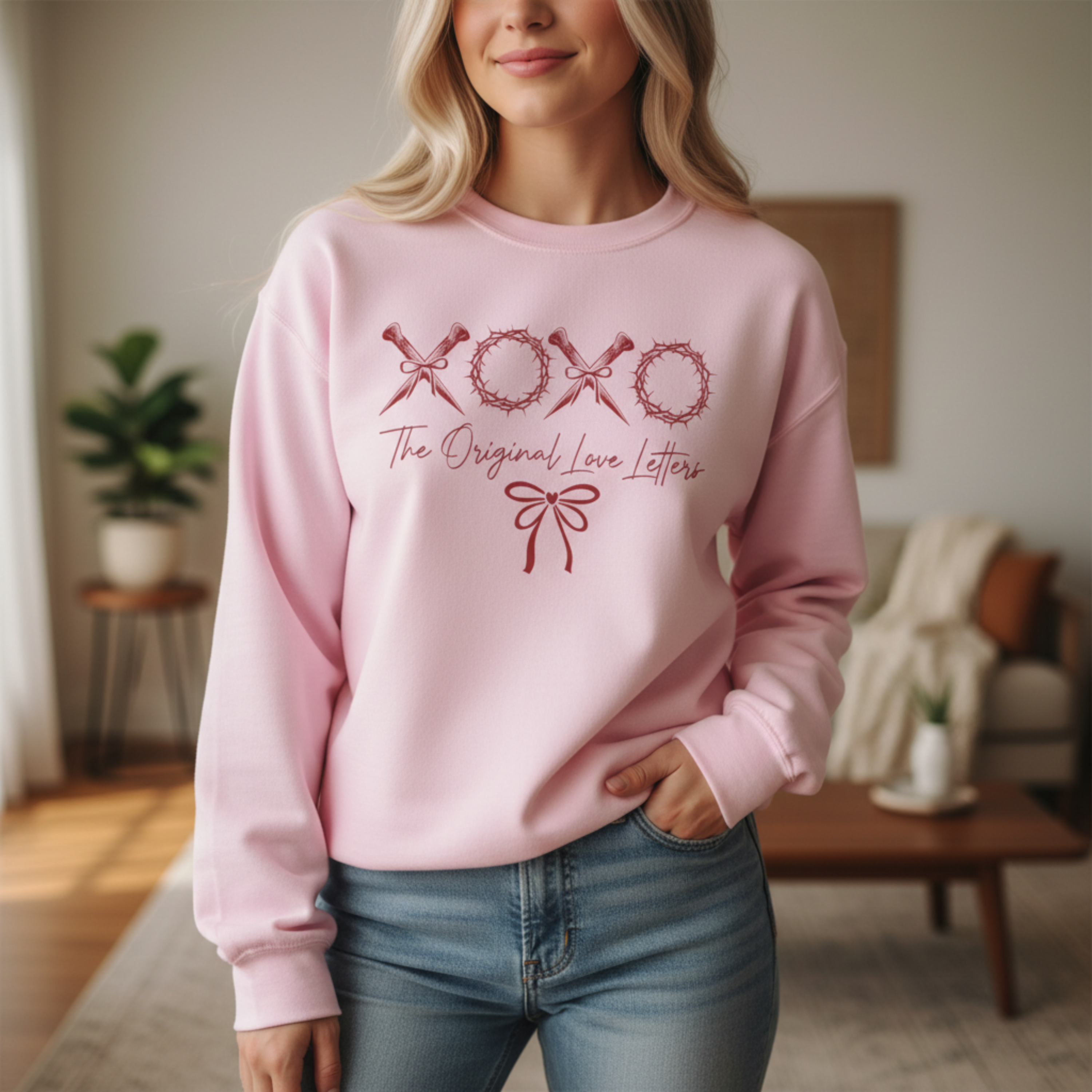 The Original Love Letters Sweatshirt product thumbnail image The Original Love Letters Sweatshirt product thumbnail image