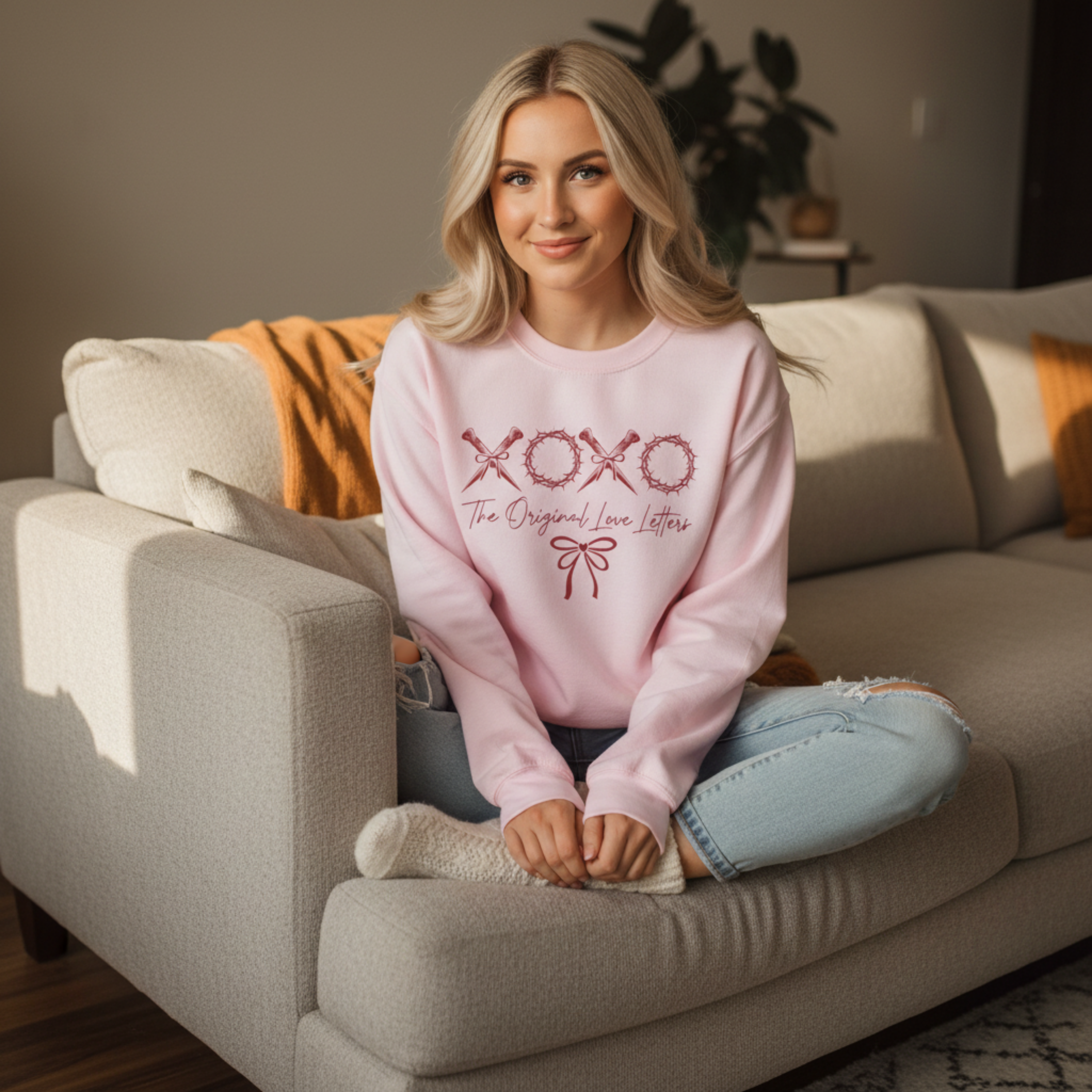 The Original Love Letters Sweatshirt product thumbnail image The Original Love Letters Sweatshirt product thumbnail image
