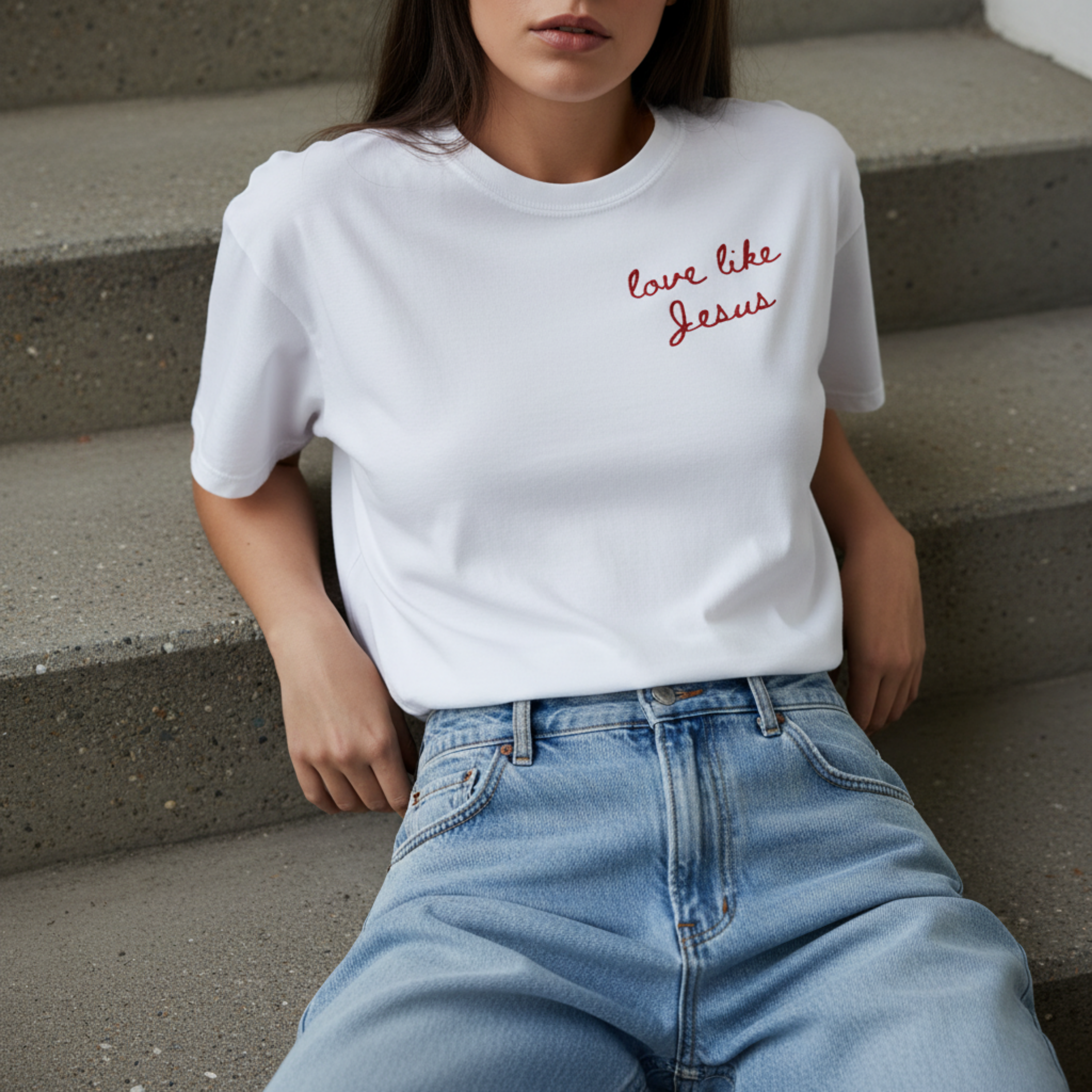 Love Like Jesus Woman's Tee product thumbnail image Love Like Jesus Woman's Tee product thumbnail image