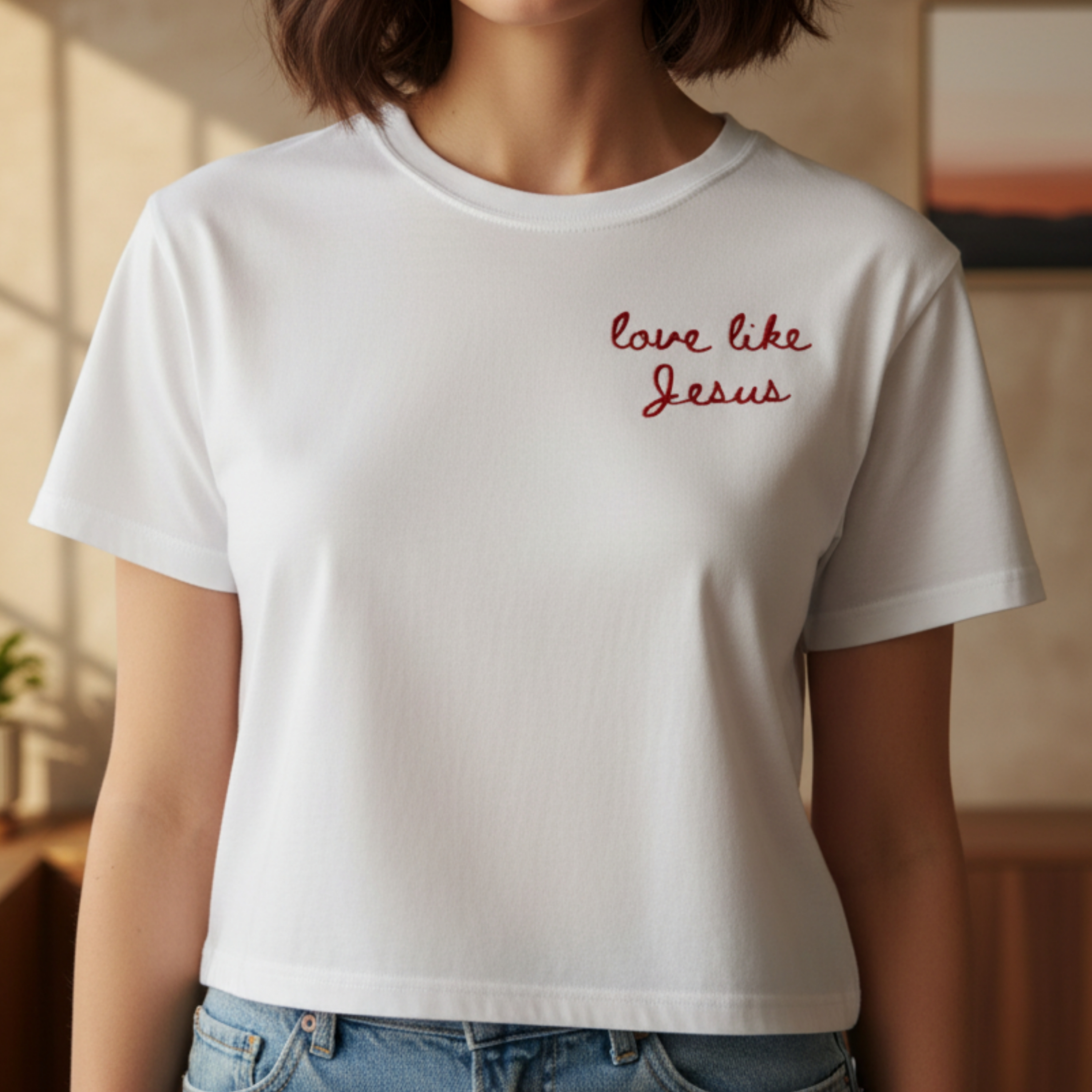 Love Like Jesus Woman's Tee