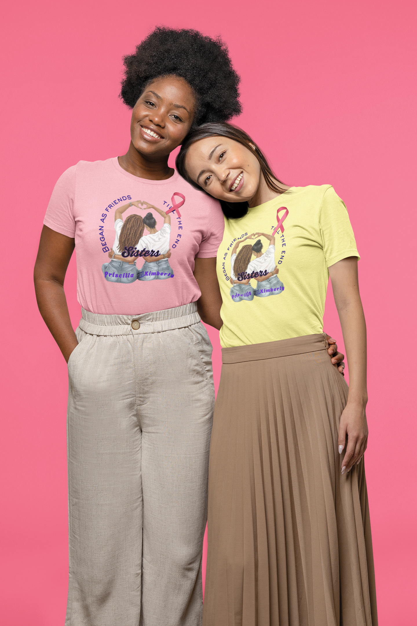" Sisters to the End " Personalized Graphic T‑Shirt product thumbnail image " Sisters to the End " Personalized Graphic T‑Shirt product thumbnail image