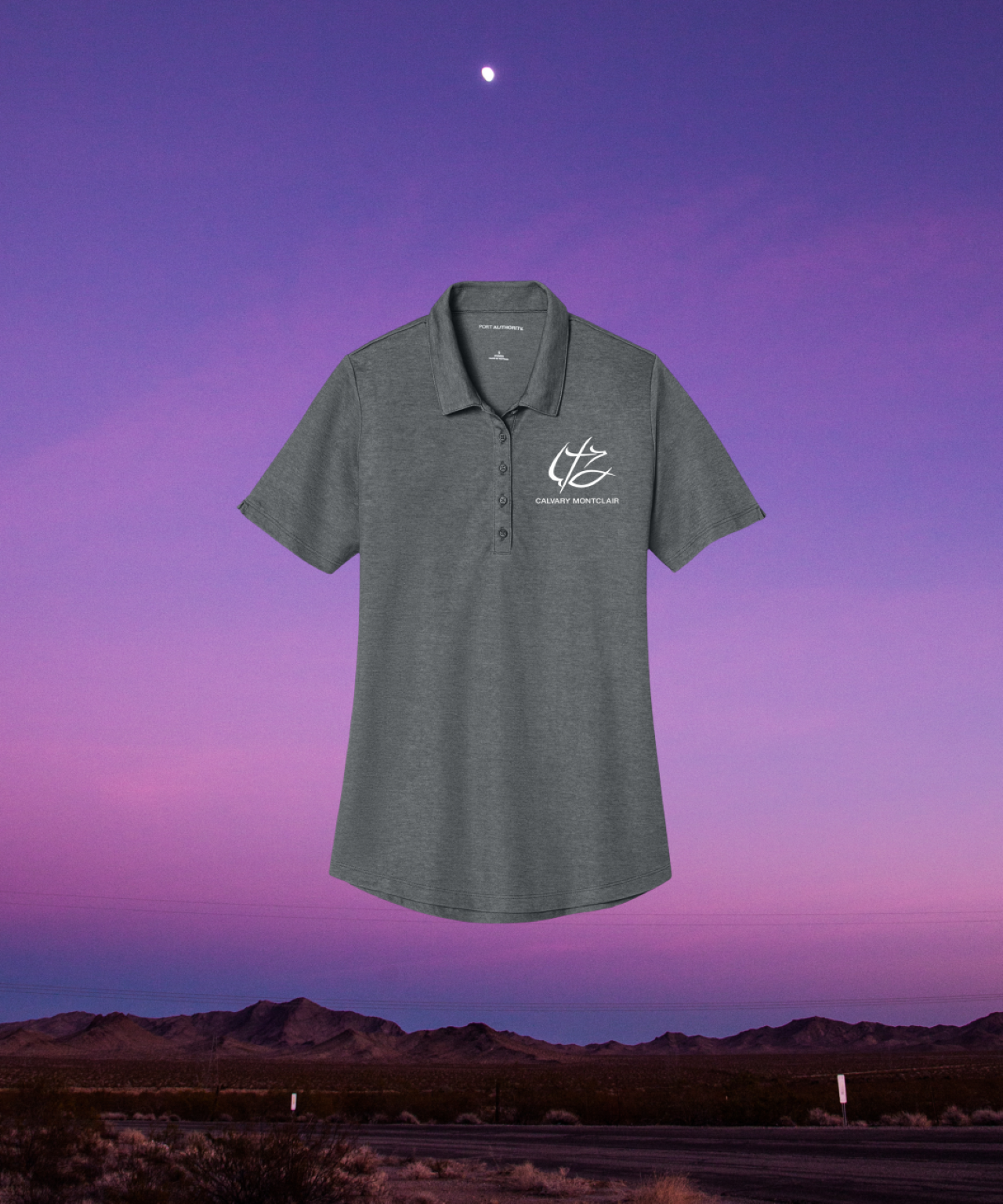 CM Ladie's Polo — "CM Dove Collection" product thumbnail image