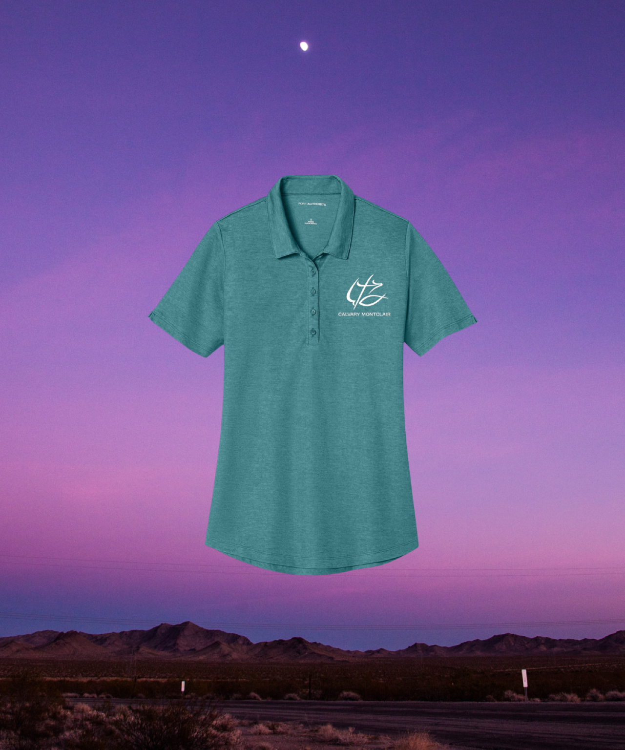 Calvary Montclair Ministry Polo — Embroidered product thumbnail image