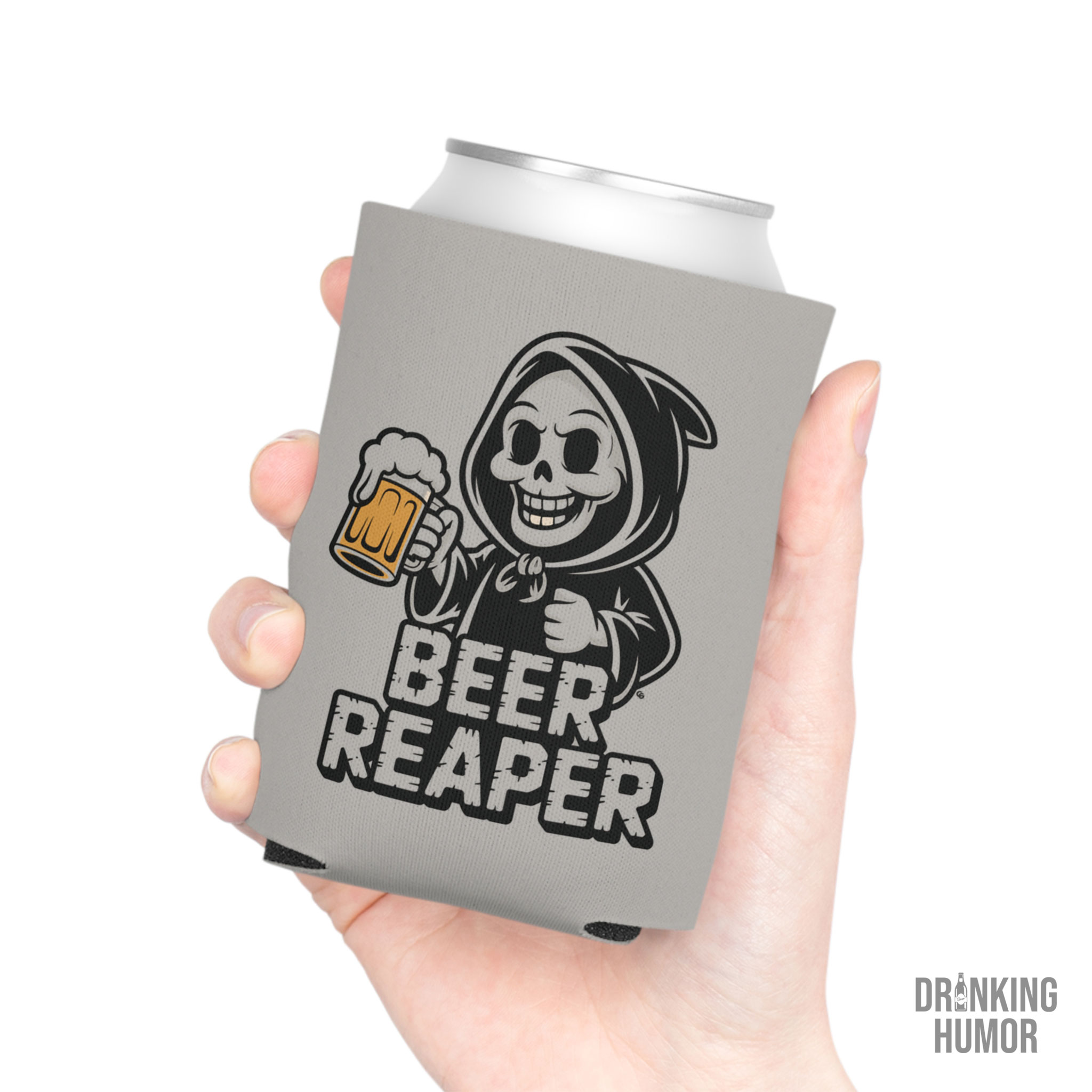 Beer Reaper — Funny Grim Reaper Can Cooler product thumbnail image