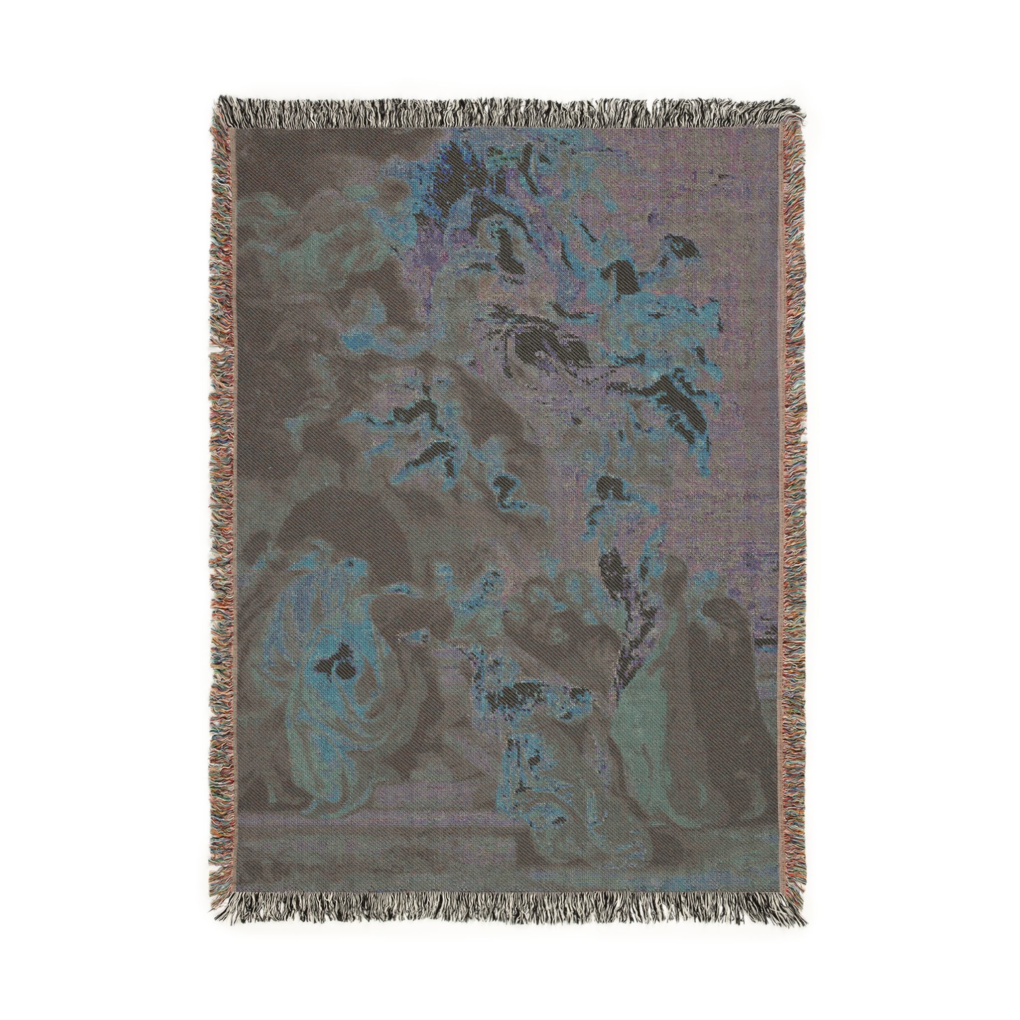uplifting of a virgin woven tapestry blanket product thumbnail image