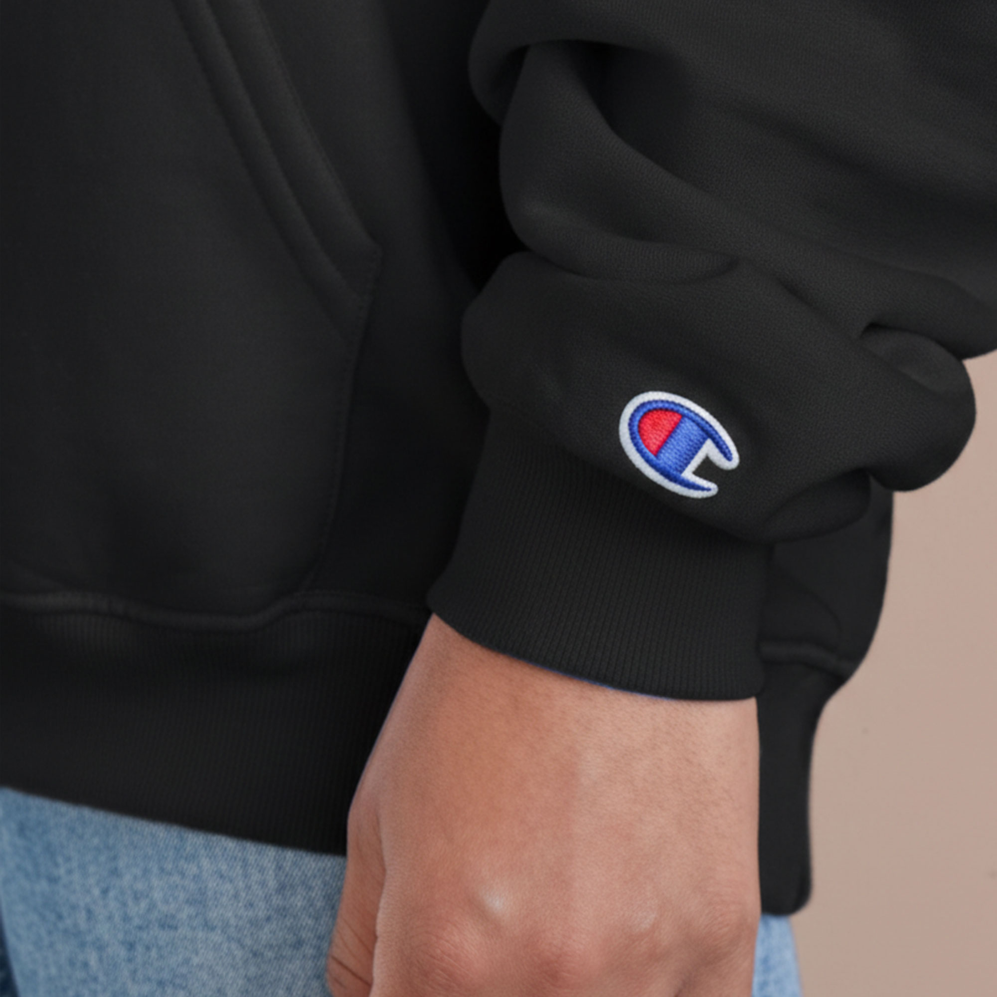 The Boathouse Essential: Rowhard Champion® S700 Eco Hoodie (Black) product thumbnail image The Boathouse Essential: Rowhard Champion® S700 Eco Hoodie (Black) product thumbnail image