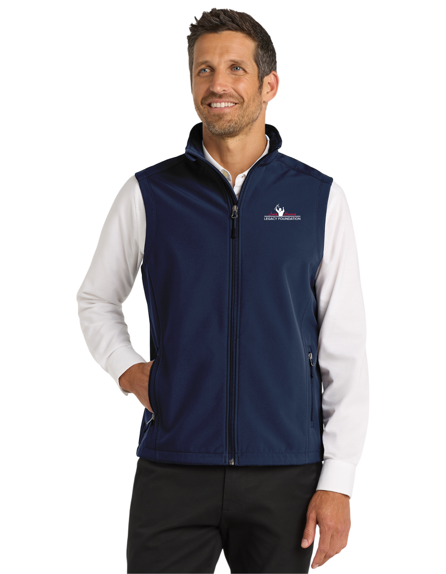 Embroidered JHLF Fleece Vest
